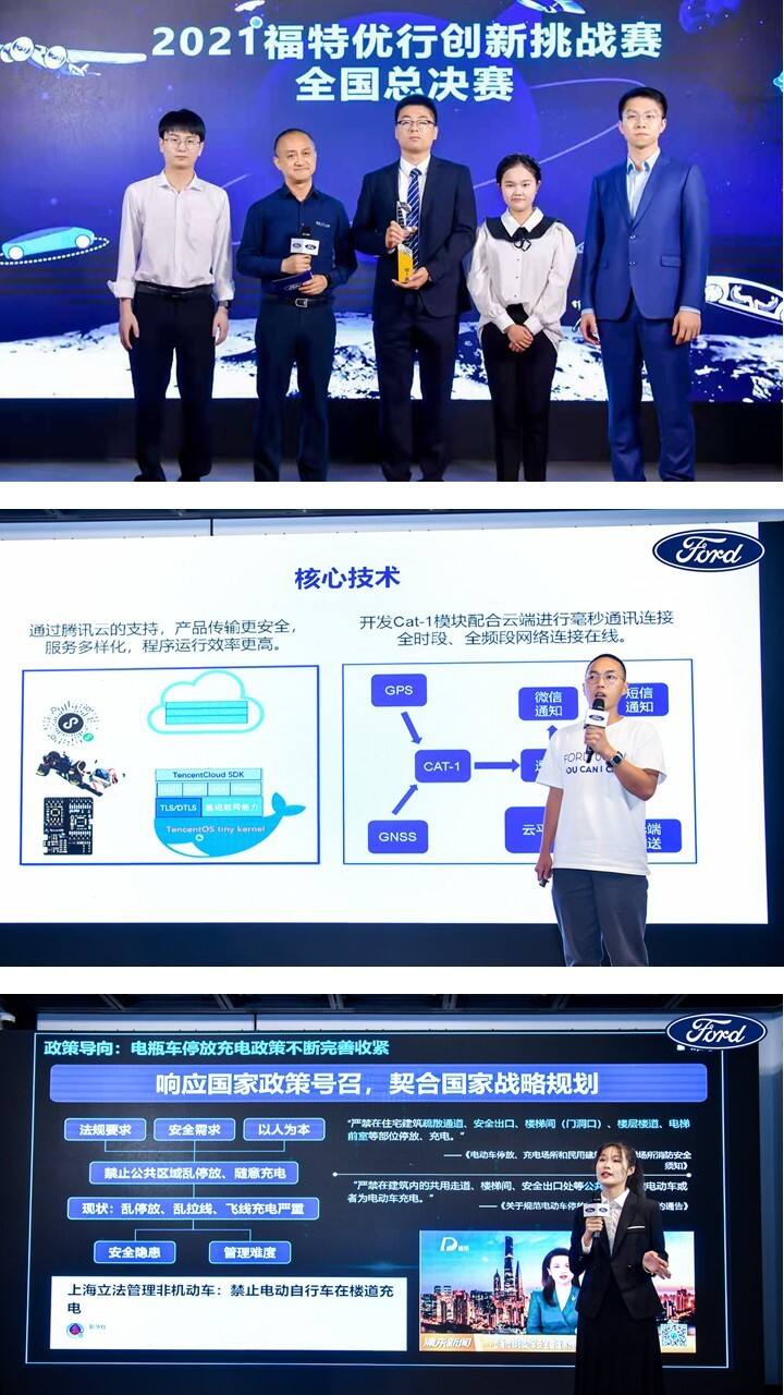 Inspiring Innovation and Cultivating Talents of Future Mobility Talents 2021 Ford UCAN Innovation Competition Successfully Concludes
