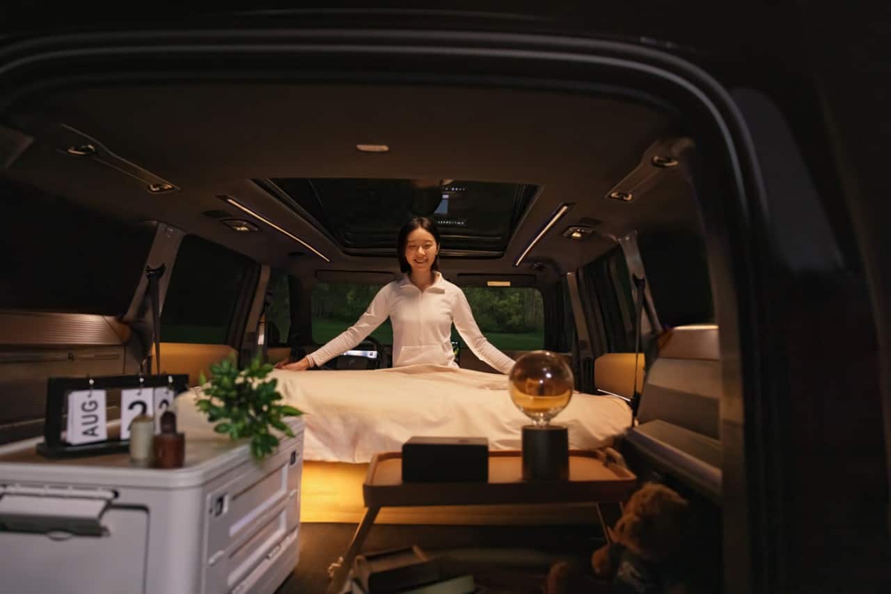 Climate-controlled camping space