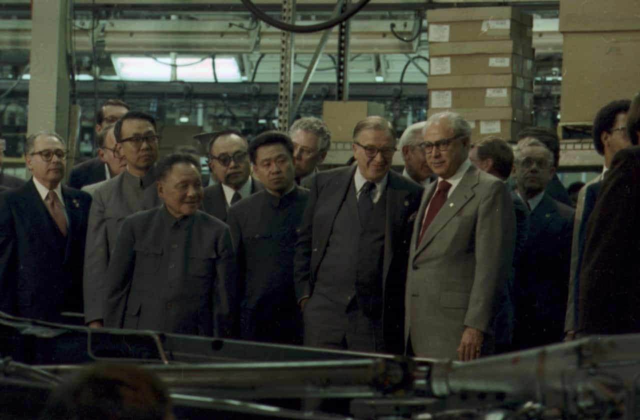 In February 1979, Deng Xiaoping, then Vice Premier of the State Council, visited Ford's Atlanta Assembly Plant