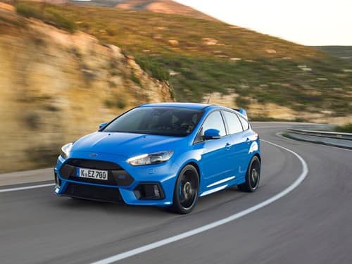 Ford Focus ST (left) & Focus RS (right) are also part of the "1515" Plan
