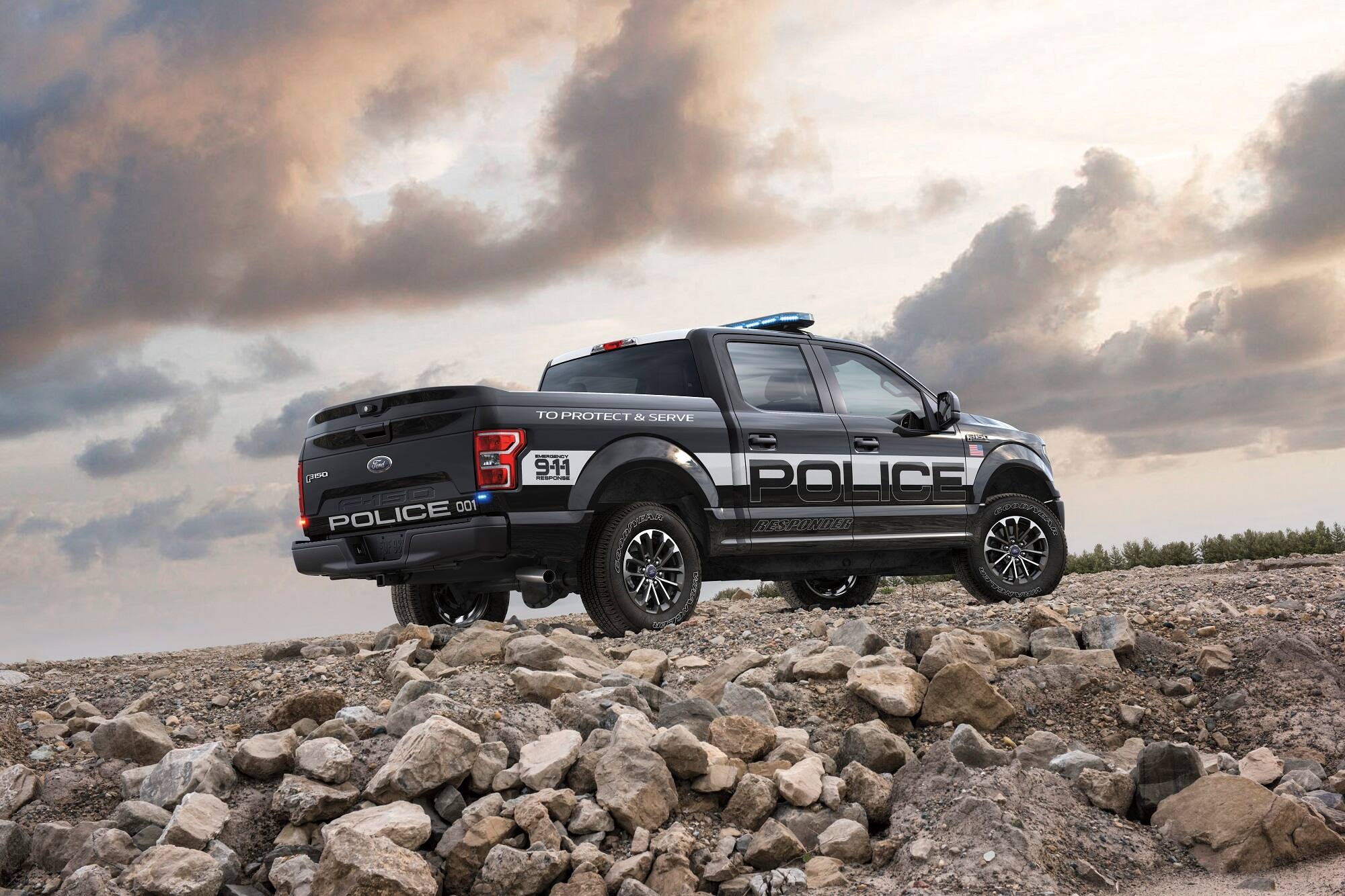 Ford Reveals Industry’s First Police PursuitRated Pickup Truck Ford