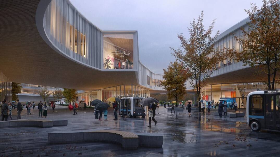 Increase in public spaces, shared pathways Increase in public spaces, shared pathways