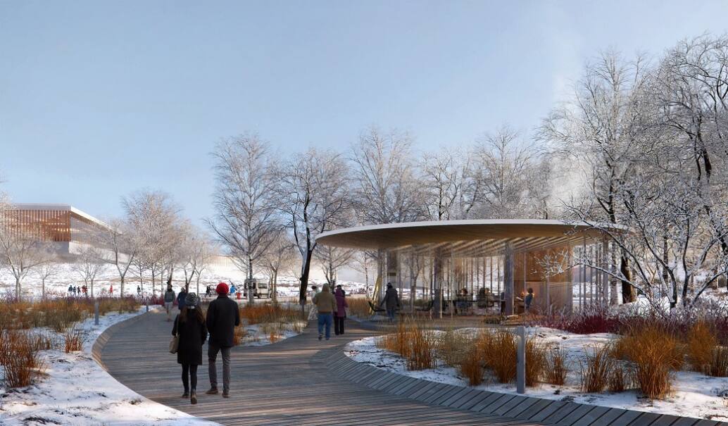 Inspiring outdoor meeting places promote innovation Inspiring outdoor meeting places promote innovation