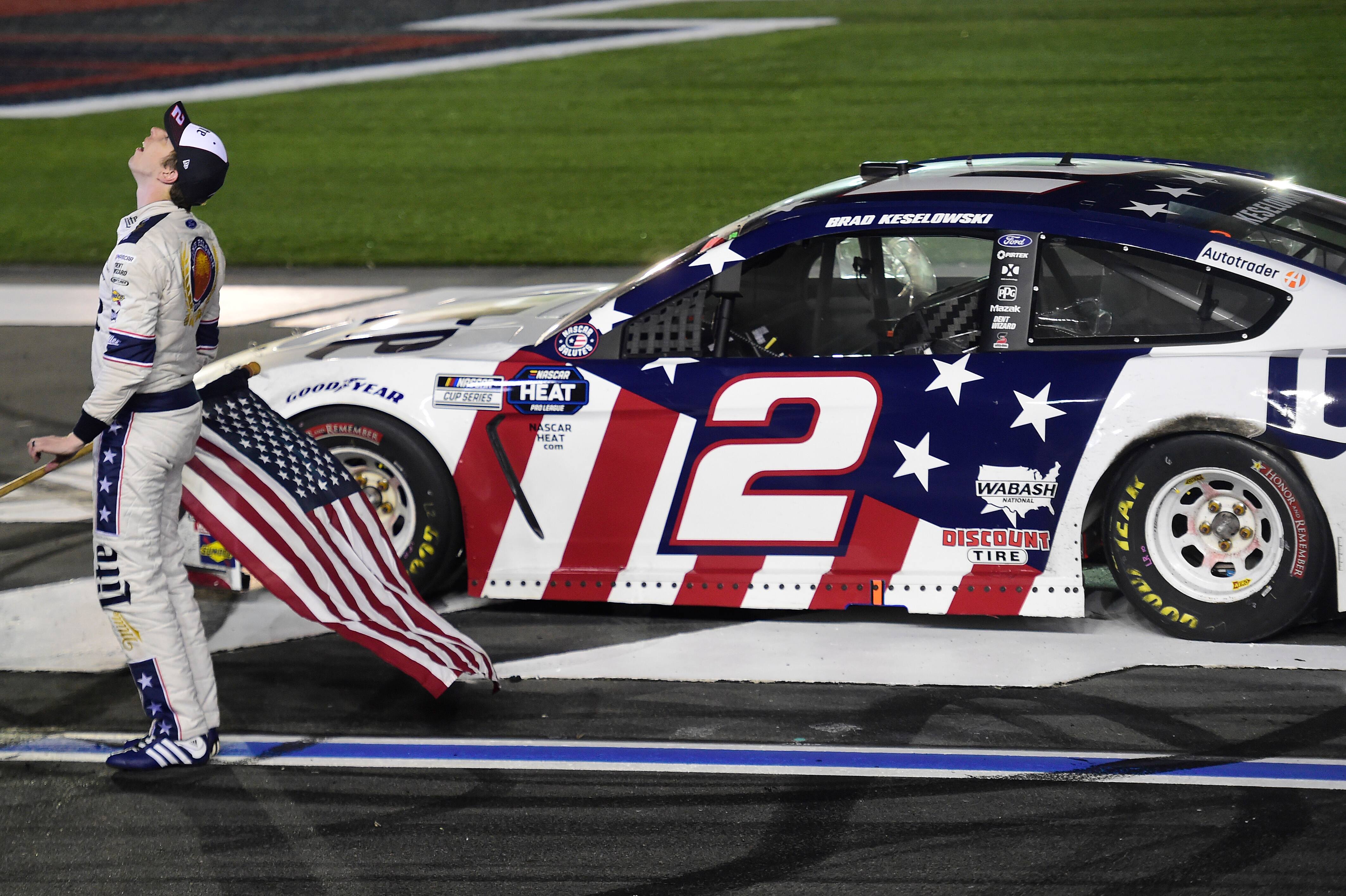 It was his first victory of the season and 31st of his career and the fourth for Ford this year. It was his first victory of the season and 31st of his career and the fourth for Ford this year.