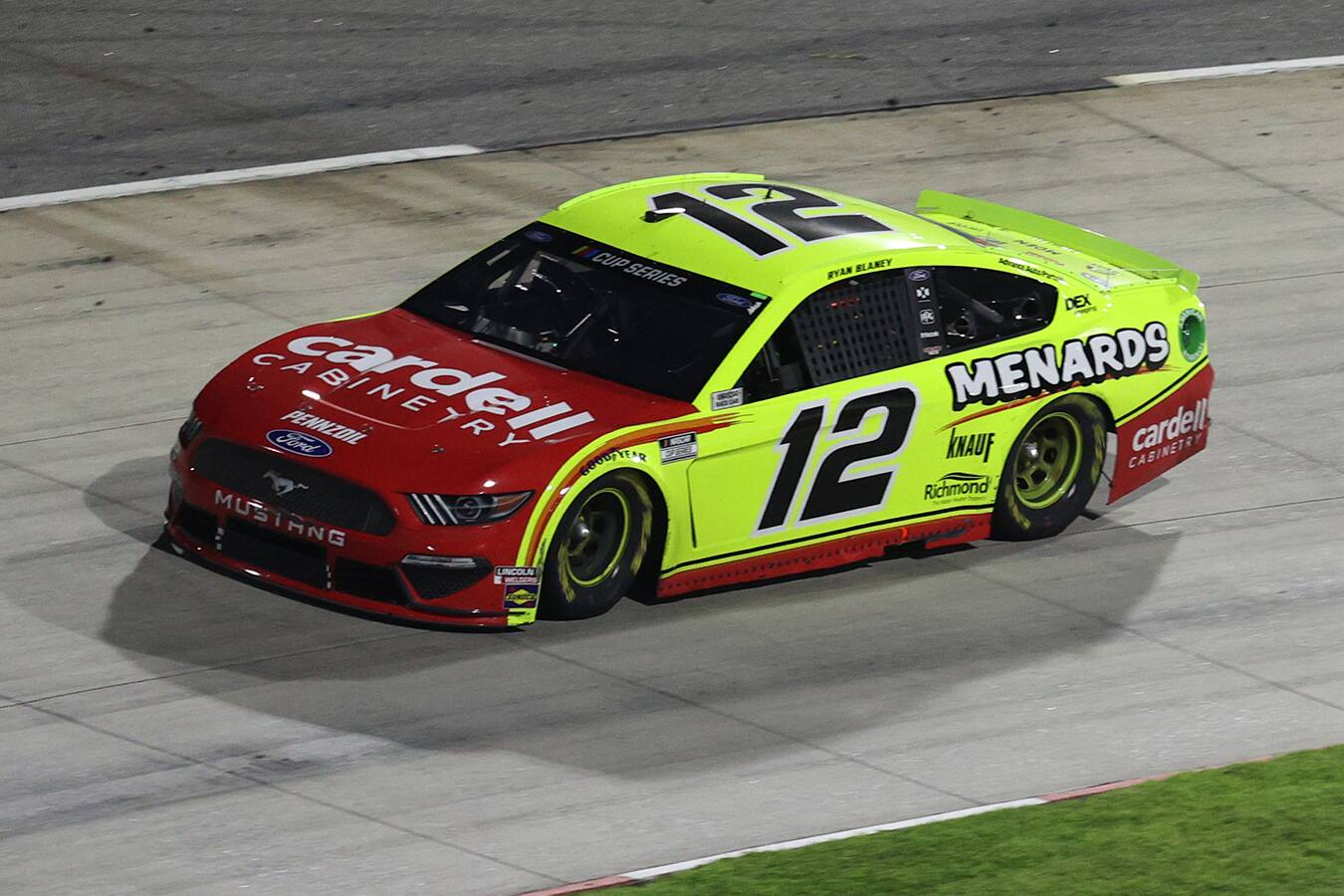 Blaney struggled early before roaring back to the front part of the field in the final stage. Blaney struggled early before roaring back to the front part of the field in the final stage.