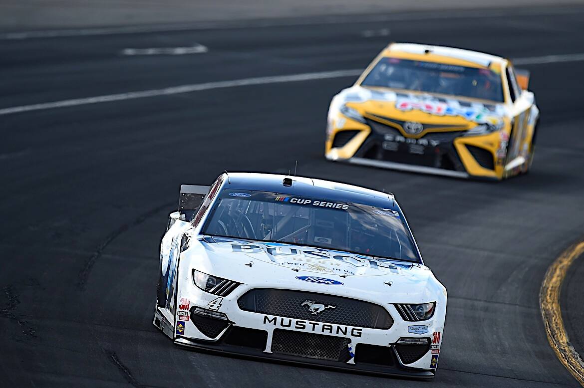 The NASCAR Cup series ran its first planned doubleheader weekend at Pocono. The NASCAR Cup series ran its first planned doubleheader weekend at Pocono.