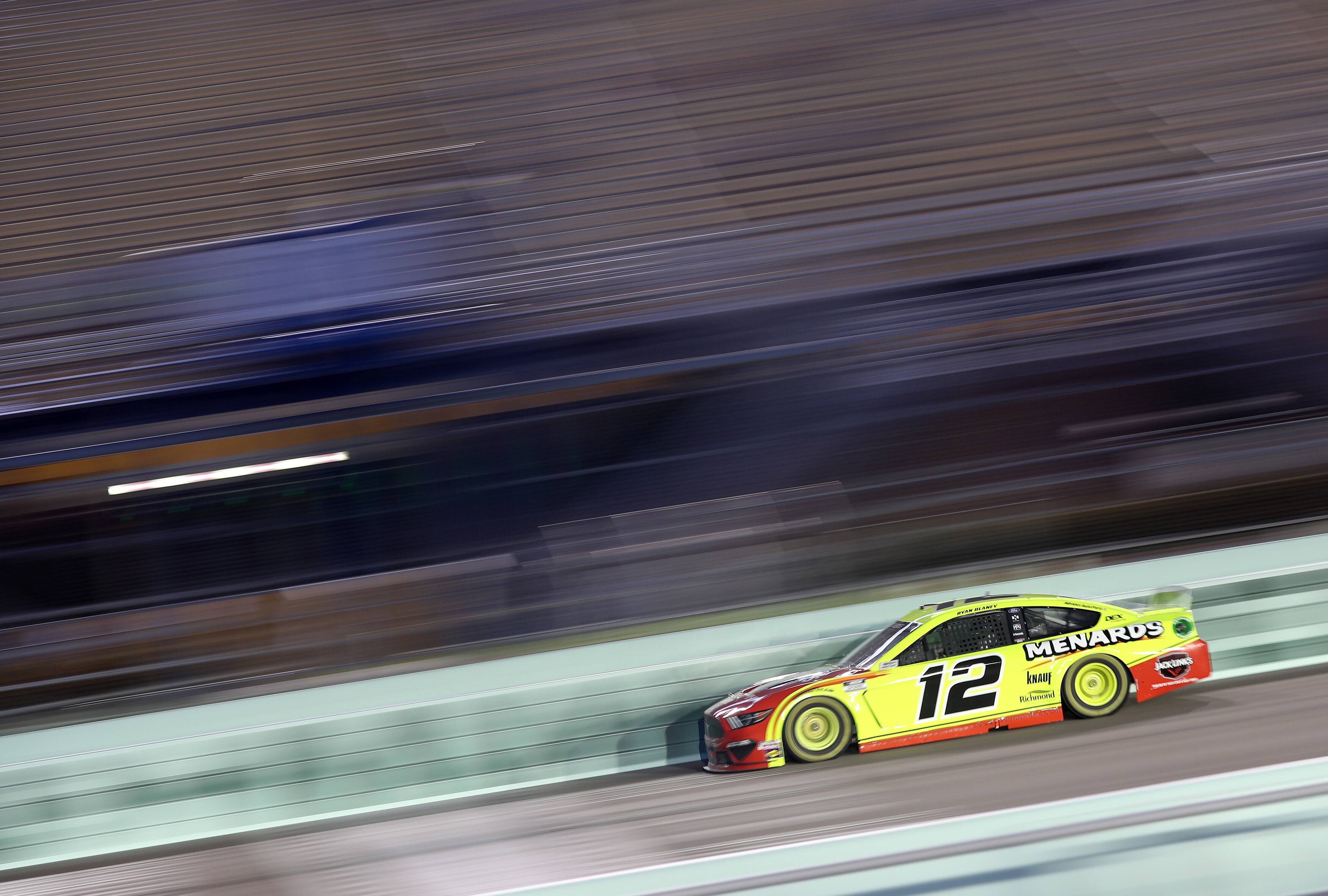 In Sunday's NASCAR Cup race, Team Penske's Ryan Blaney led three Mustangs in the top 10. In Sunday's NASCAR Cup race, Team Penske's Ryan Blaney led three Mustangs in the top 10.