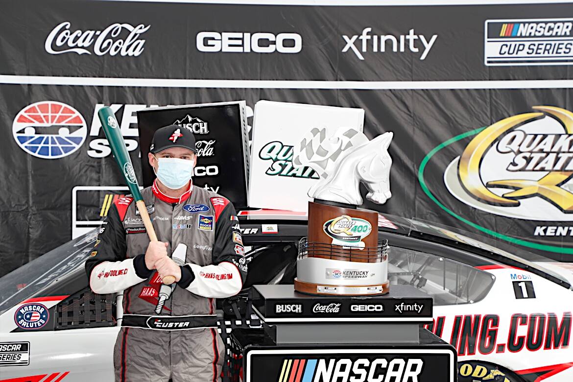 Team Penske's Austin Cindric scored back-to-back wins in the NASCAR Xfinity series at Kentucky. Team Penske's Austin Cindric scored back-to-back wins in the NASCAR Xfinity series at Kentucky.