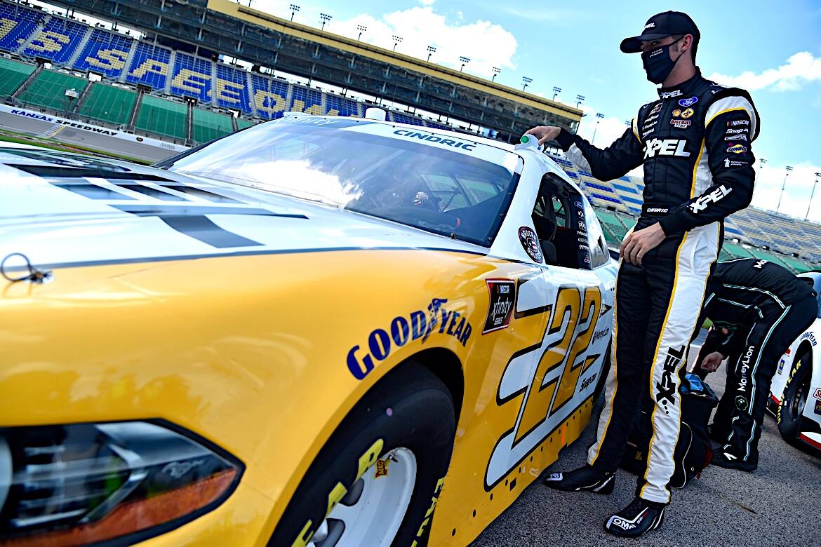 Team Penske's Austin Cindric was just short in his bid for four straight NASCAR Xfinity Series wins. Team Penske's Austin Cindric was just short in his bid for four straight NASCAR Xfinity Series wins.