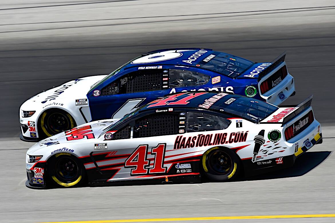 Stewart-Haas Racing’s rookie driver Cole Custer got his first NASCAR Cup win in Kentucky on Sunday. Stewart-Haas Racing’s rookie driver Cole Custer got his first NASCAR Cup win in Kentucky on Sunday.