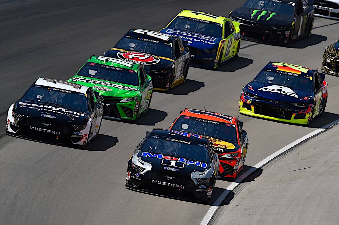 Stewart-Haas Racing's Kevin Harvick was fifth. Stewart-Haas Racing's Kevin Harvick was fifth.