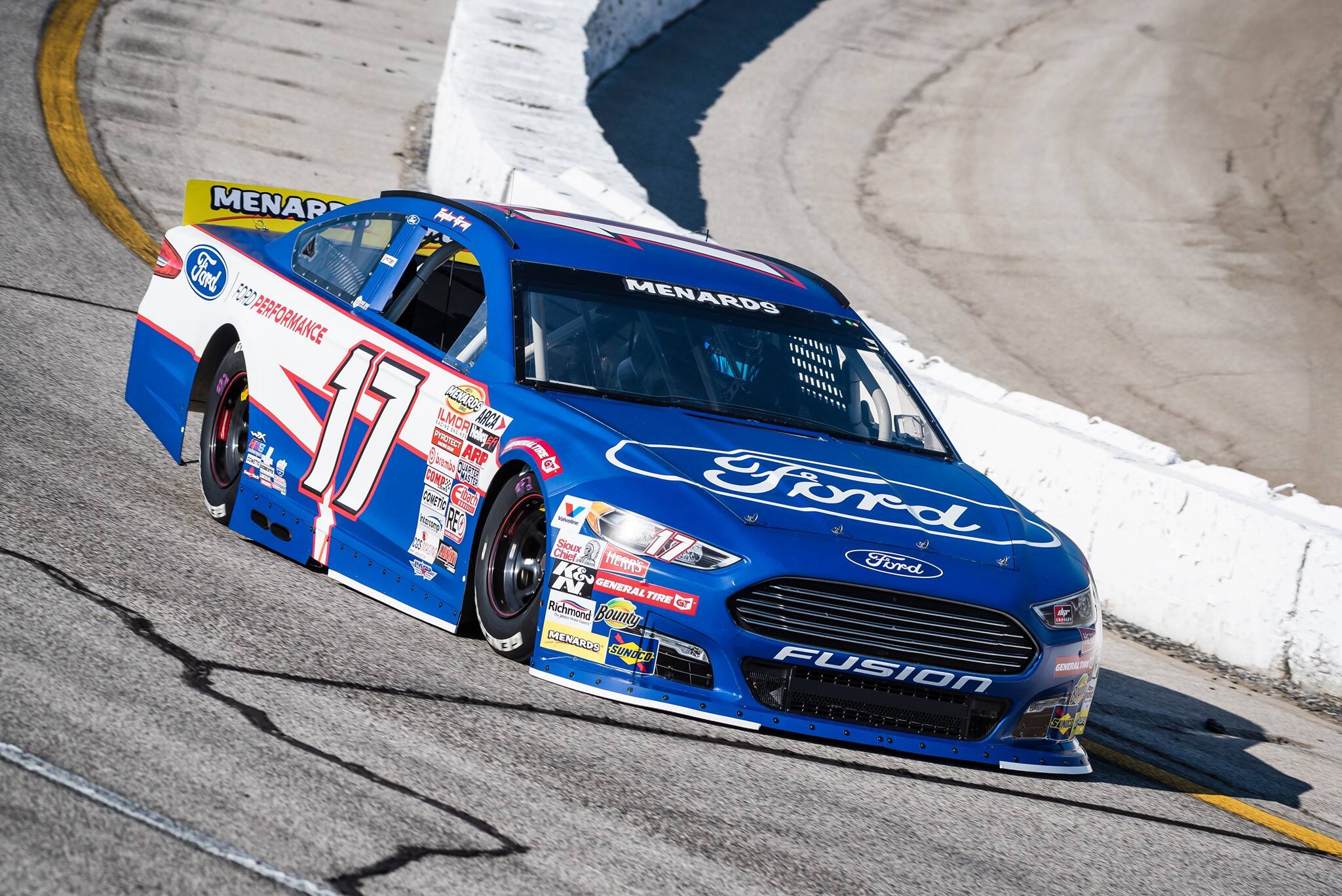 DGR-Crosley's Taylor Gray (third) led Ford in ARCA action on Saturday. Hailie Deegan was eighth. DGR-Crosley's Taylor Gray (third) led Ford in ARCA action on Saturday. Hailie Deegan was eighth.