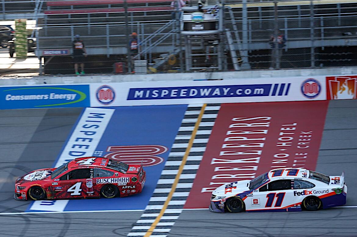 The victories were Ford Mustang's series-best 12th and 13th of the season. The victories were Ford Mustang's series-best 12th and 13th of the season.