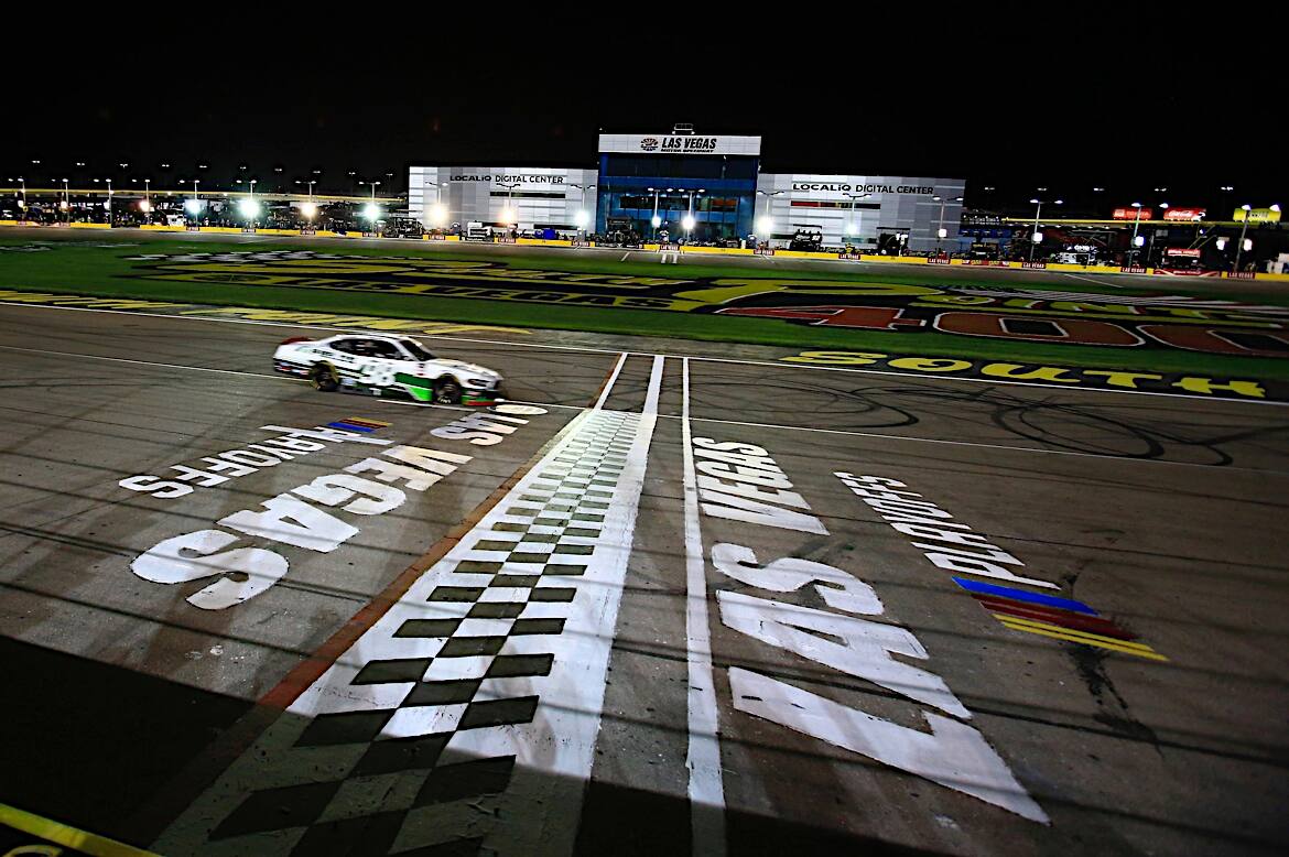 He led a career high 164 of the 200 laps, sweeping both stages and pulling away for the victory. He led a career high 164 of the 200 laps, sweeping both stages and pulling away for the victory.