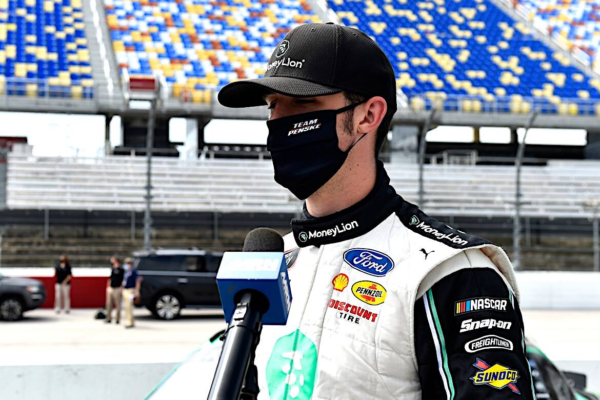 He finished 11th, while Team Penske's Austin Cindric finished 12th. He finished 11th, while Team Penske's Austin Cindric finished 12th.