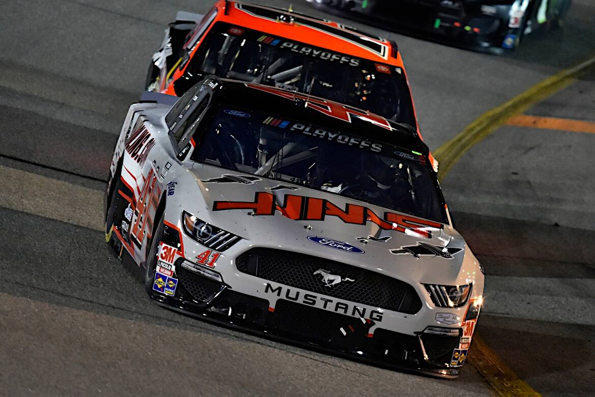 With one race left in the Round of 16, Cole Custer (14th) is -8 below the cutoff. With one race left in the Round of 16, Cole Custer (14th) is -8 below the cutoff.