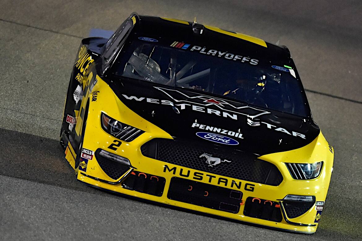 Mustang's 16th victory of the season ensures Ford will have the most win of any manufacturer. Mustang's 16th victory of the season ensures Ford will have the most win of any manufacturer.