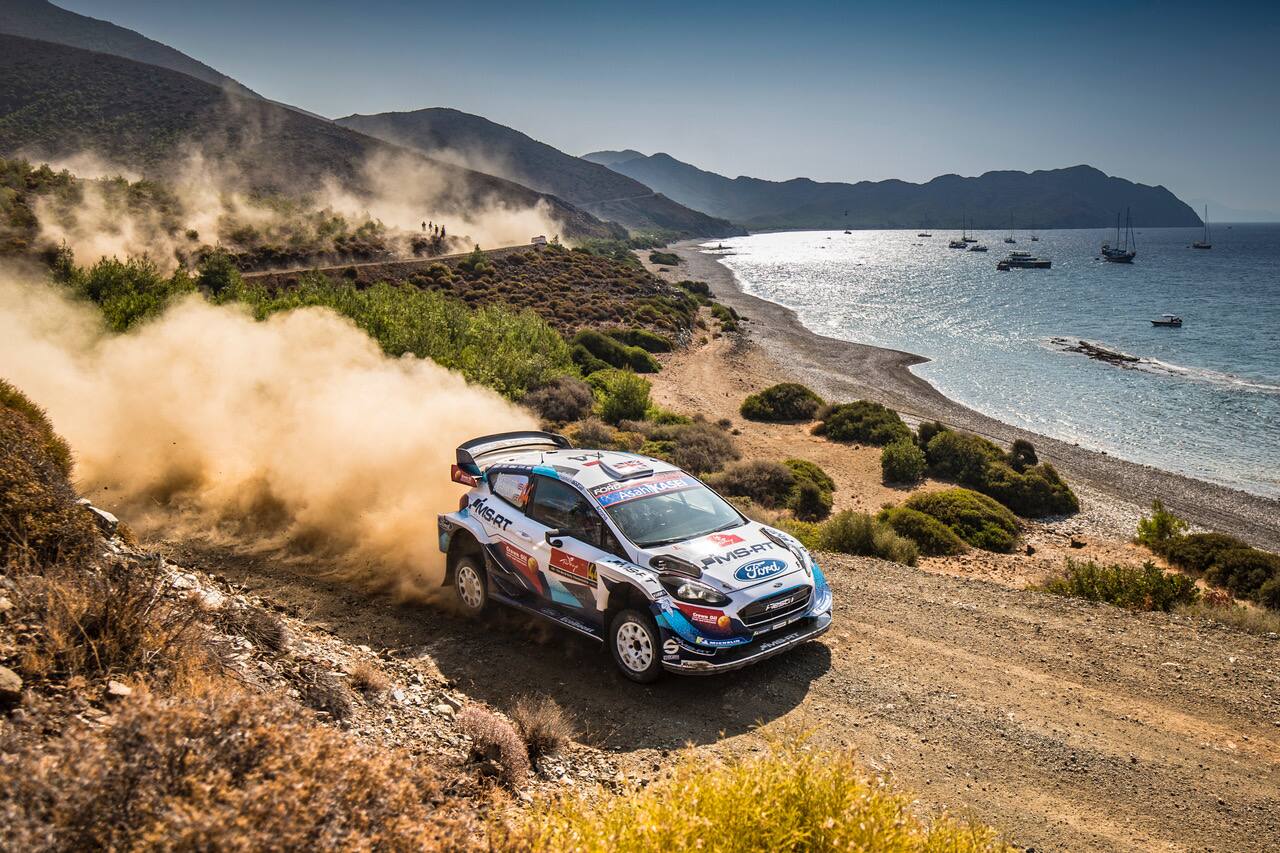 M-Sport Ford World Rally Team’s Gus Greensmith posted a career-best fifth-place finish in WRC. M-Sport Ford World Rally Team’s Gus Greensmith posted a career-best fifth-place finish in WRC.