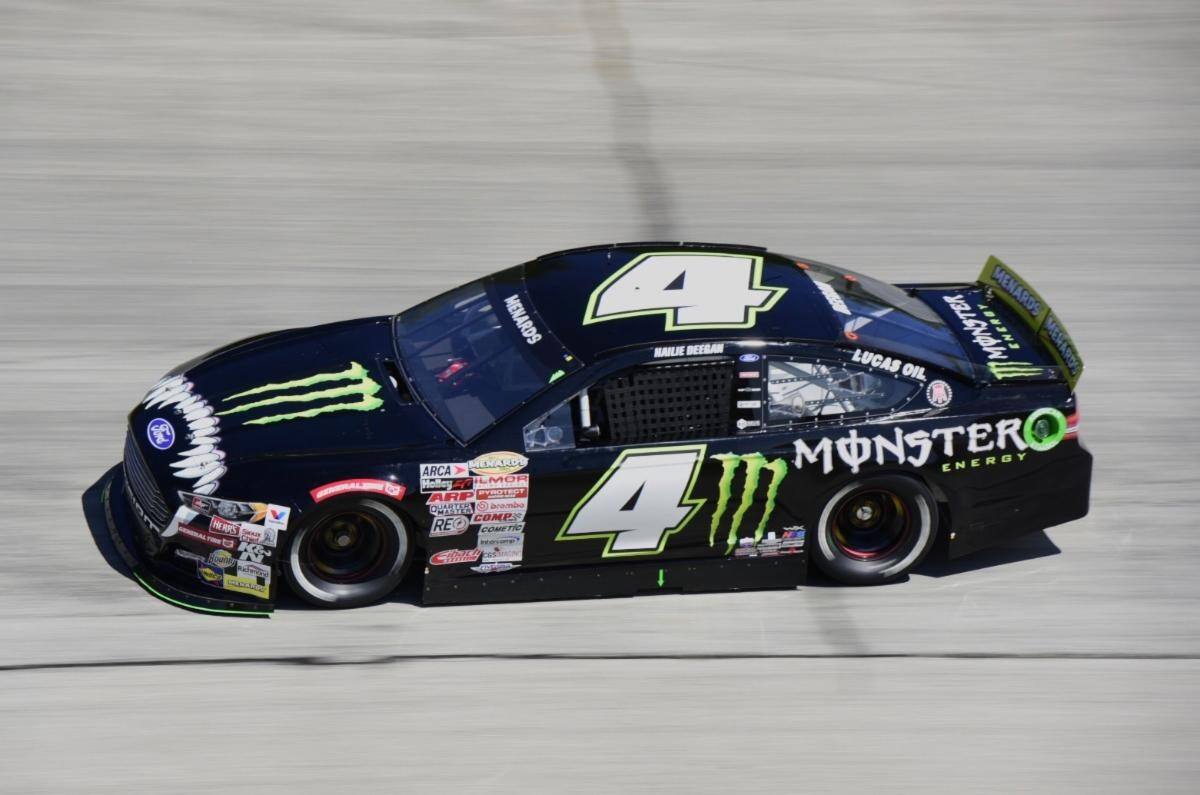 Hailie Deegan finished sixth and Taylor Gray seventh in ARCA action at Bristol. Hailie Deegan finished sixth and Taylor Gray seventh in ARCA action at Bristol.