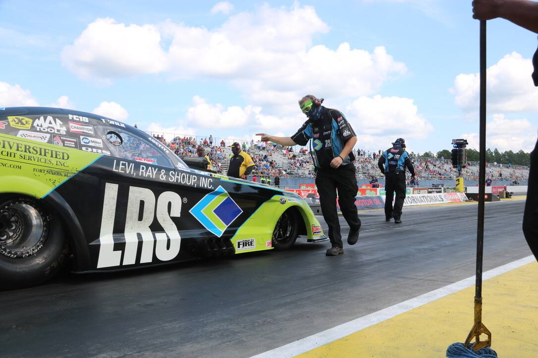 Tim Wilkerson lost by just .008 seconds in the finals of NHRA drag racing at Gainesville, Fla. Tim Wilkerson lost by just .008 seconds in the finals of NHRA drag racing at Gainesville, Fla.