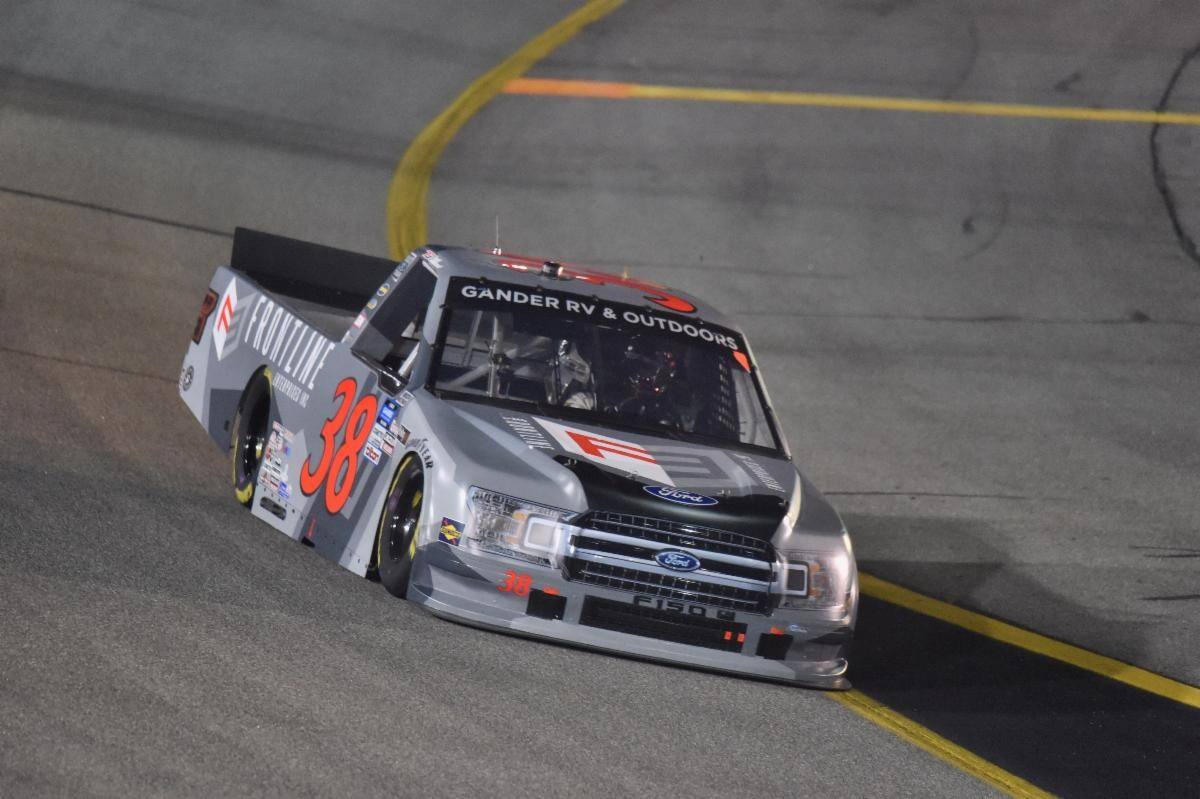 Enfinger, Rhodes, Crafton and DGR-Crosley's Todd Gilliland qualified for the 10-driver playoffs. Enfinger, Rhodes, Crafton and DGR-Crosley's Todd Gilliland qualified for the 10-driver playoffs.