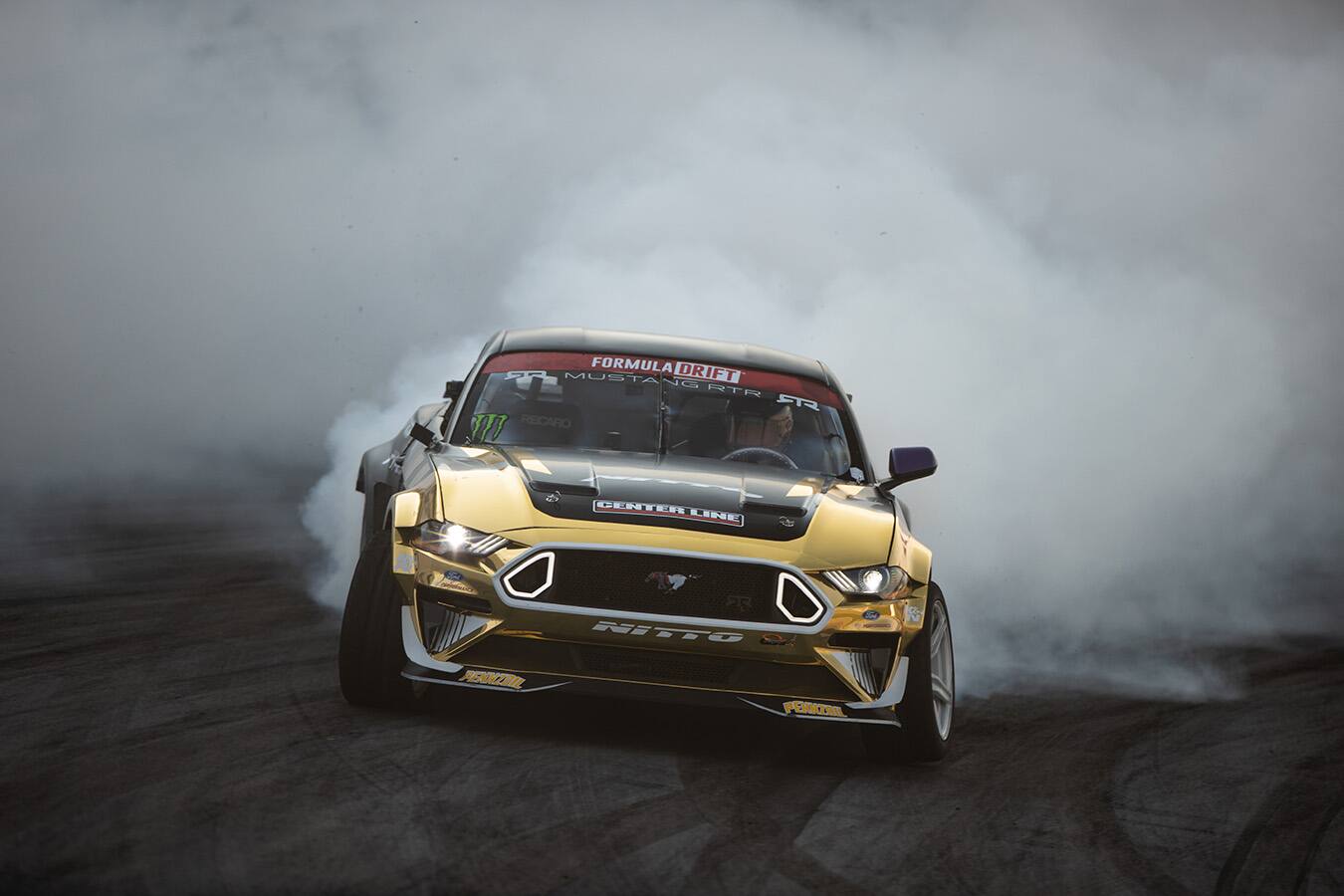 In Formula Drift at St. Louis, RTR's Chelsea's DeNofa won the first event since the series resumed. In Formula Drift at St. Louis, RTR's Chelsea's DeNofa won the first event since the series resumed.