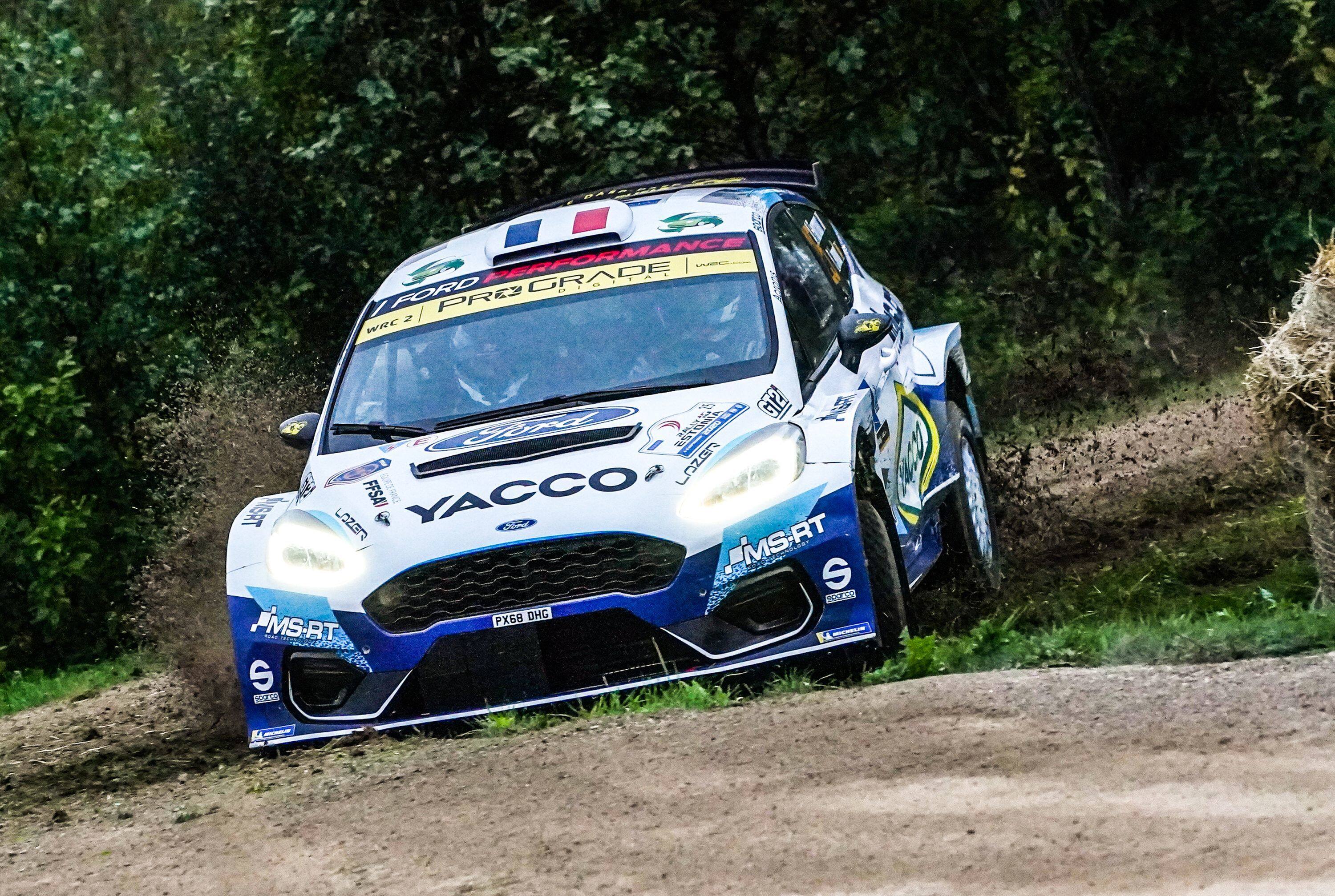 They were driven by Teemu Suninen (sixth), Esapekka Lappi (seventh) and Gus Greensmith (eighth). They were driven by Teemu Suninen (sixth), Esapekka Lappi (seventh) and Gus Greensmith (eighth).