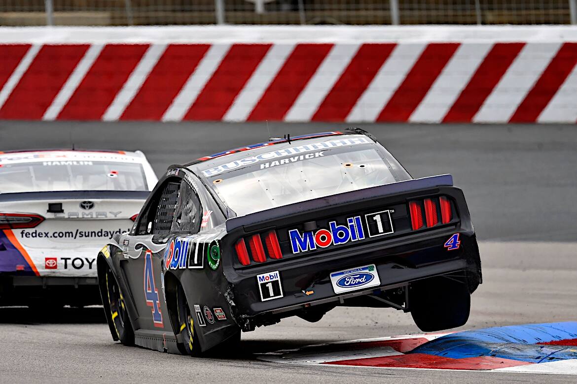 Logano will be joined in the Round of 8 by his teammate Brad Keselowski and SHR's Kevin Harvick. Logano will be joined in the Round of 8 by his teammate Brad Keselowski and SHR's Kevin Harvick.