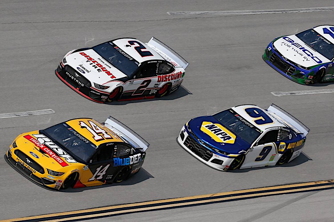 Accidents also ended the day early for Stewart-Haas' Clint Bowyer and Aric Almirola. Accidents also ended the day early for Stewart-Haas' Clint Bowyer and Aric Almirola.