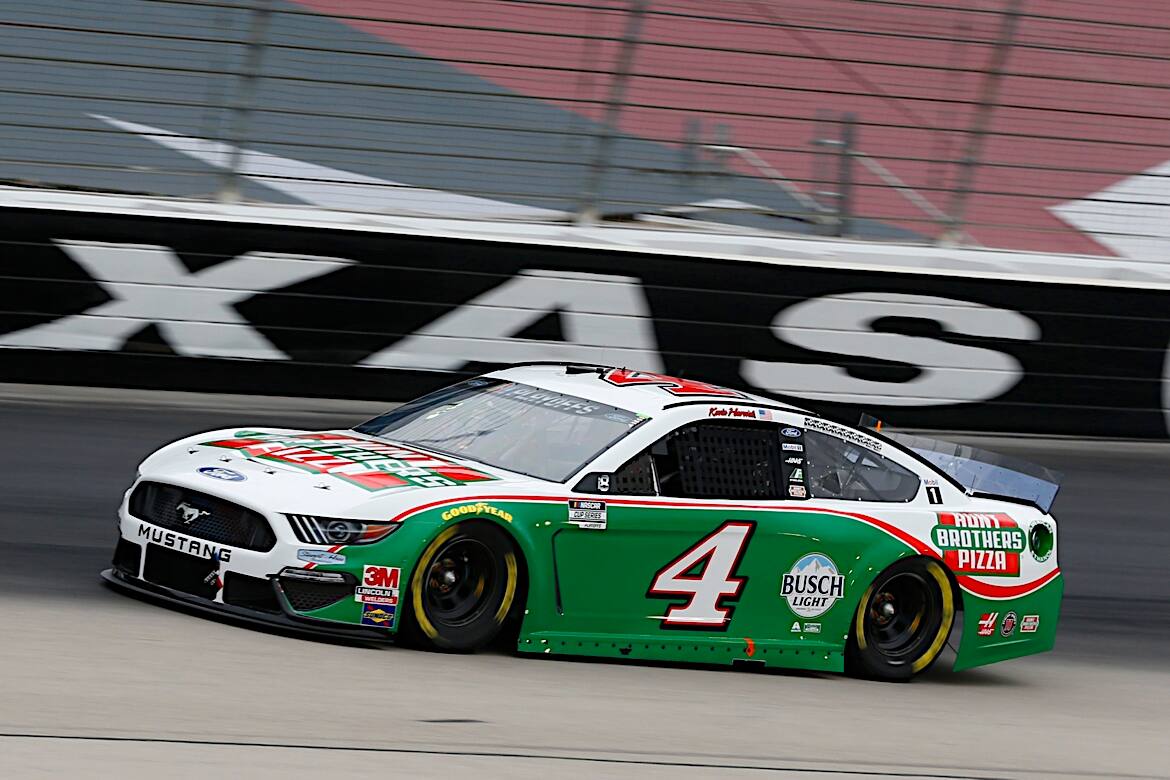 Stewart Haas Racing's Kevin Harvick (16th) sits second in the standings and +42 above the cutline. Stewart Haas Racing's Kevin Harvick (16th) sits second in the standings and +42 above the cutline.