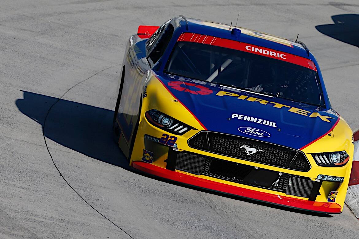 Penske's Austin Cindric (10th) clinched his spot in the Xfinity Series Championship 4. Penske's Austin Cindric (10th) clinched his spot in the Xfinity Series Championship 4.