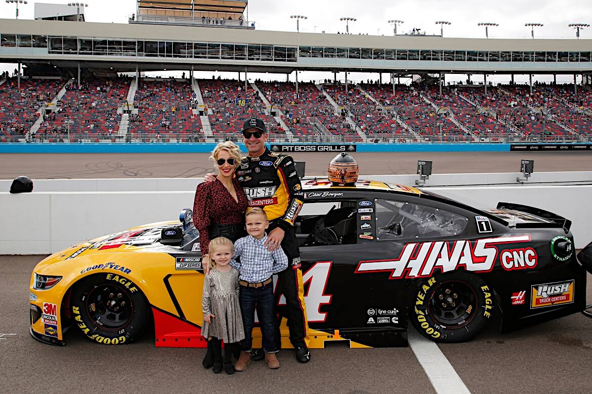 SHR's Clint Bowyer finished 14th in the final race of his career. SHR's Clint Bowyer finished 14th in the final race of his career.
