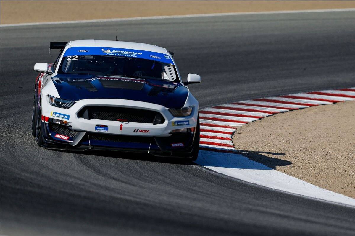 Hailie Deegan and Seb Prialux finished 11th in the IMSA Michelin Pilot Challenge at Laguna Seca. Hailie Deegan and Seb Prialux finished 11th in the IMSA Michelin Pilot Challenge at Laguna Seca.