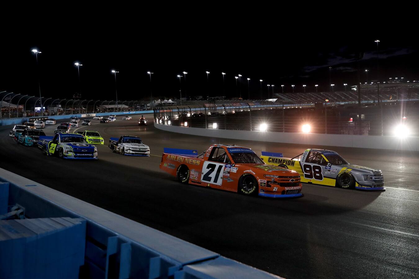 His teammate Ben Rhodes (seventh) and DGR-Crosley's Todd Gilliland (ninth) finished in the top 10. His teammate Ben Rhodes (seventh) and DGR-Crosley's Todd Gilliland (ninth) finished in the top 10.