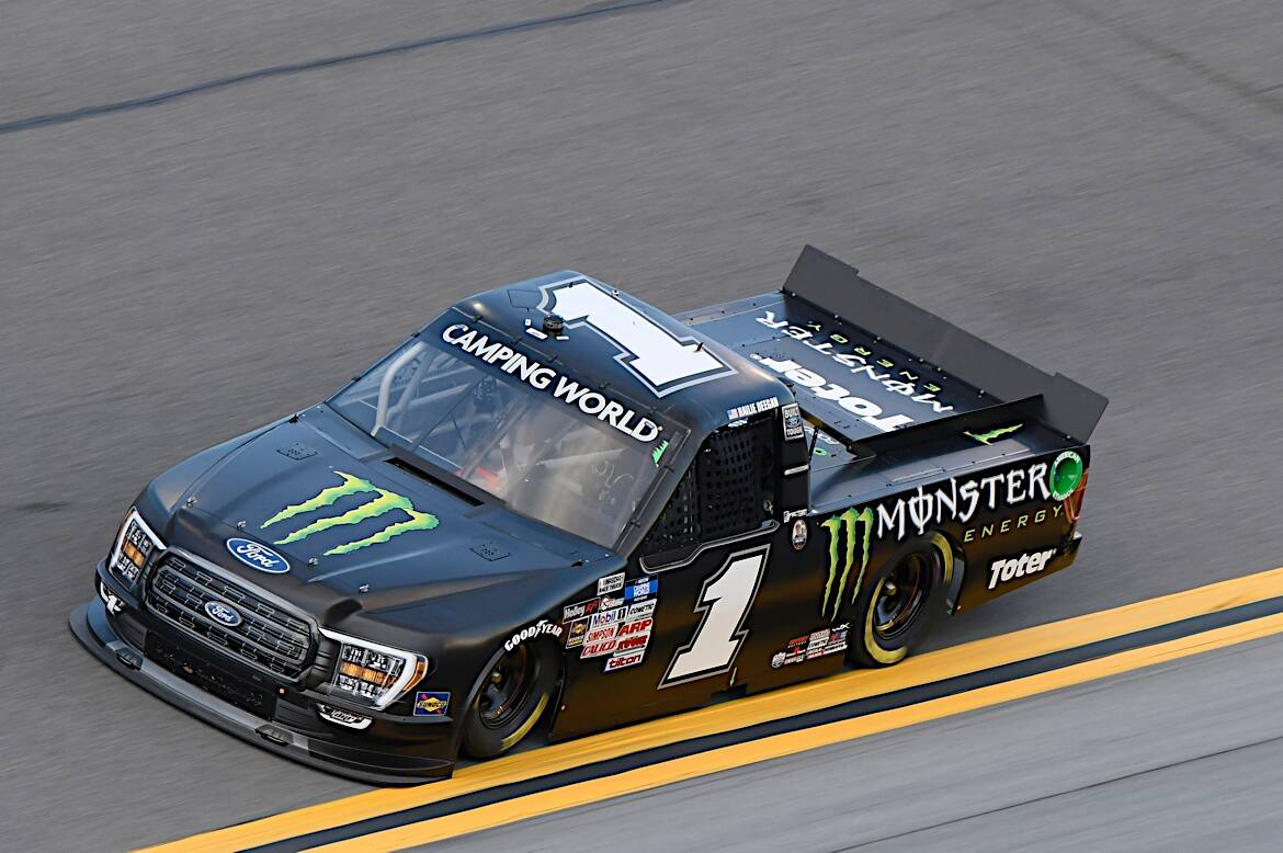DGR's Todd Gilliland and Hailie Deegan both ran in the top 10 before crashes hurt their efforts. DGR's Todd Gilliland and Hailie Deegan both ran in the top 10 before crashes hurt their efforts.