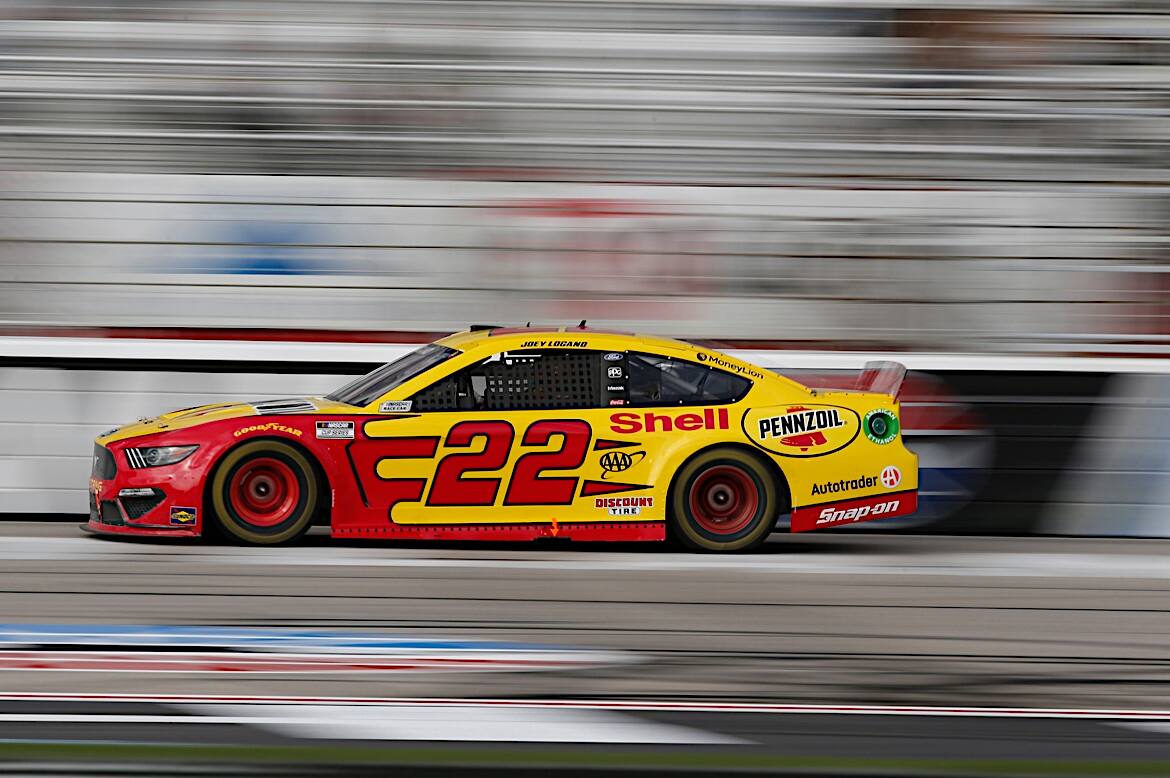 Joey Logano stands third (-63) in the driver standings to lead Ford. Joey Logano stands third (-63) in the driver standings to lead Ford.
