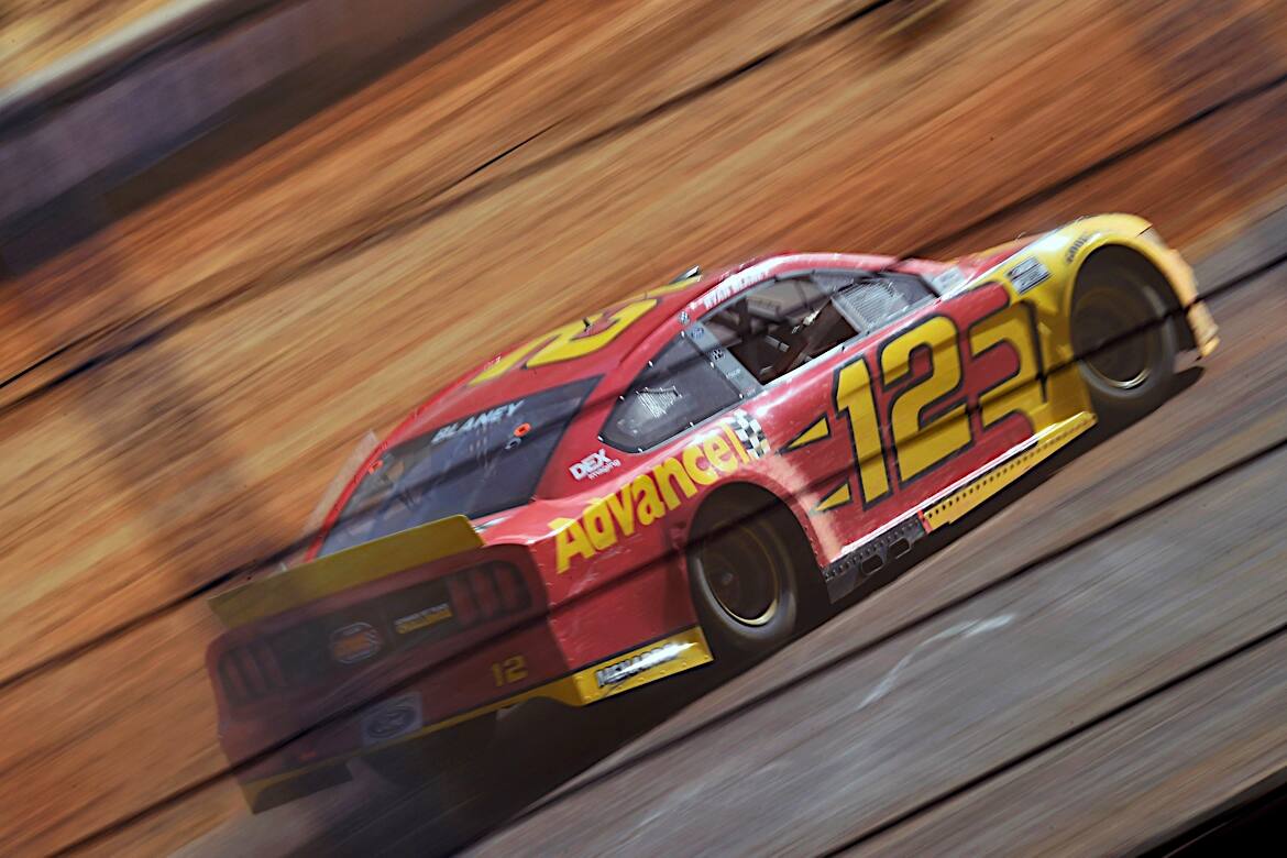 Logano’s Team Penske teammate Ryan Blaney was eighth. Logano’s Team Penske teammate Ryan Blaney was eighth.