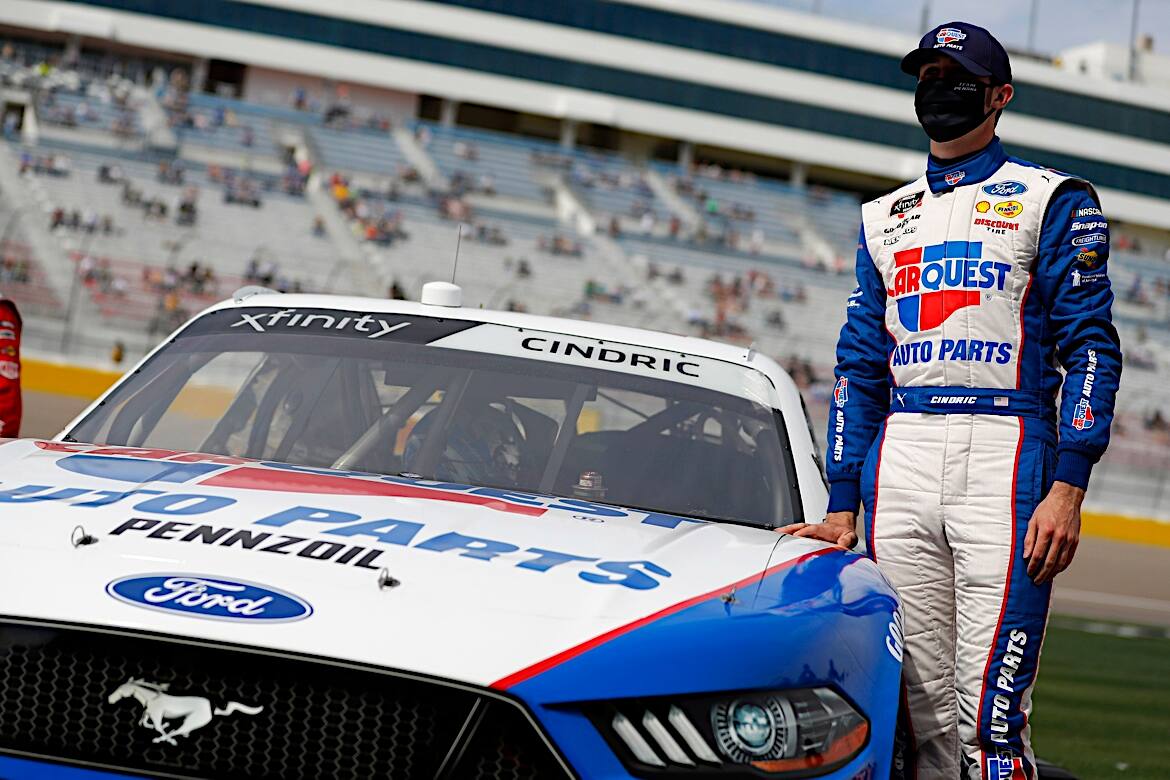 Cindric finished fourth, the lone Mustang inside the top five. Cindric finished fourth, the lone Mustang inside the top five.