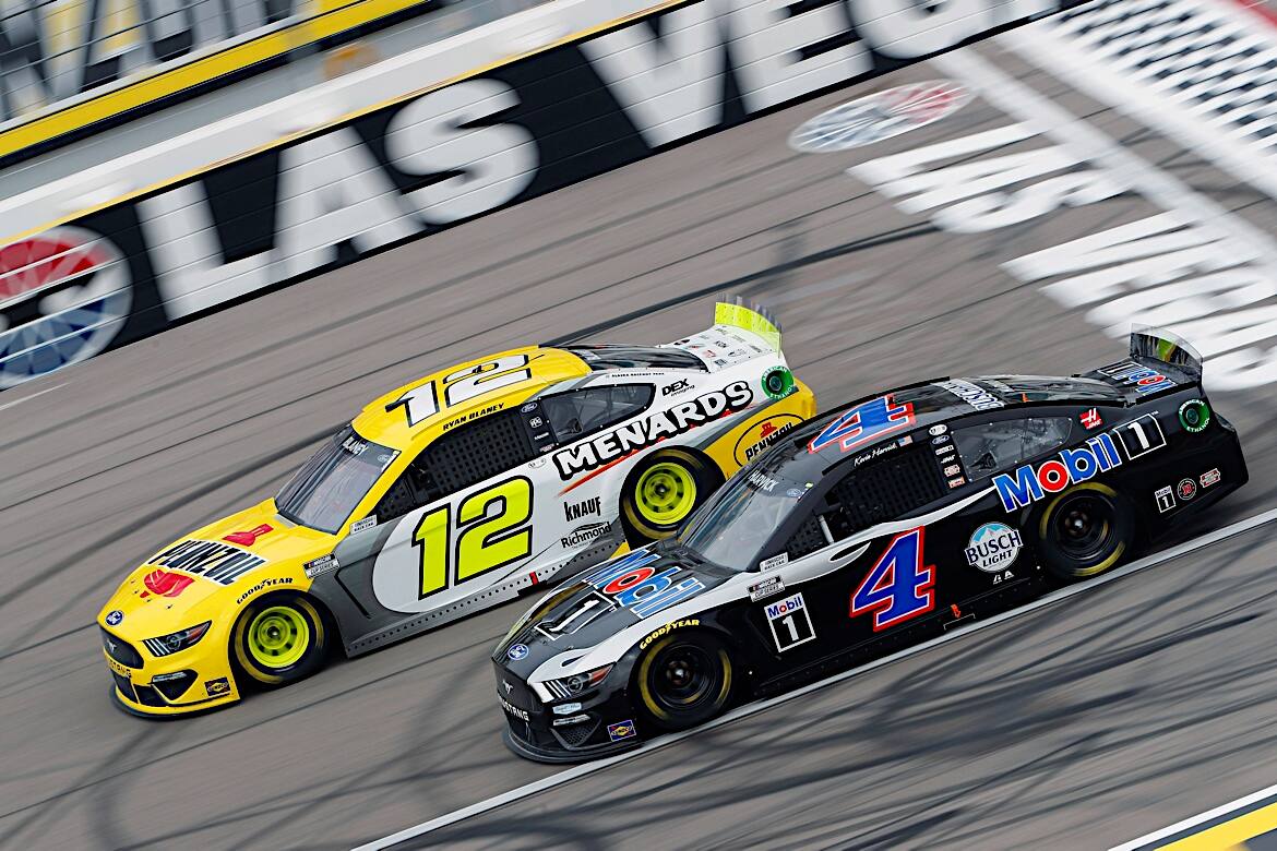 Ford is second in manufacturer points (147), trailing Chevrolet (153). Toyota (145) is third. Ford is second in manufacturer points (147), trailing Chevrolet (153). Toyota (145) is third.