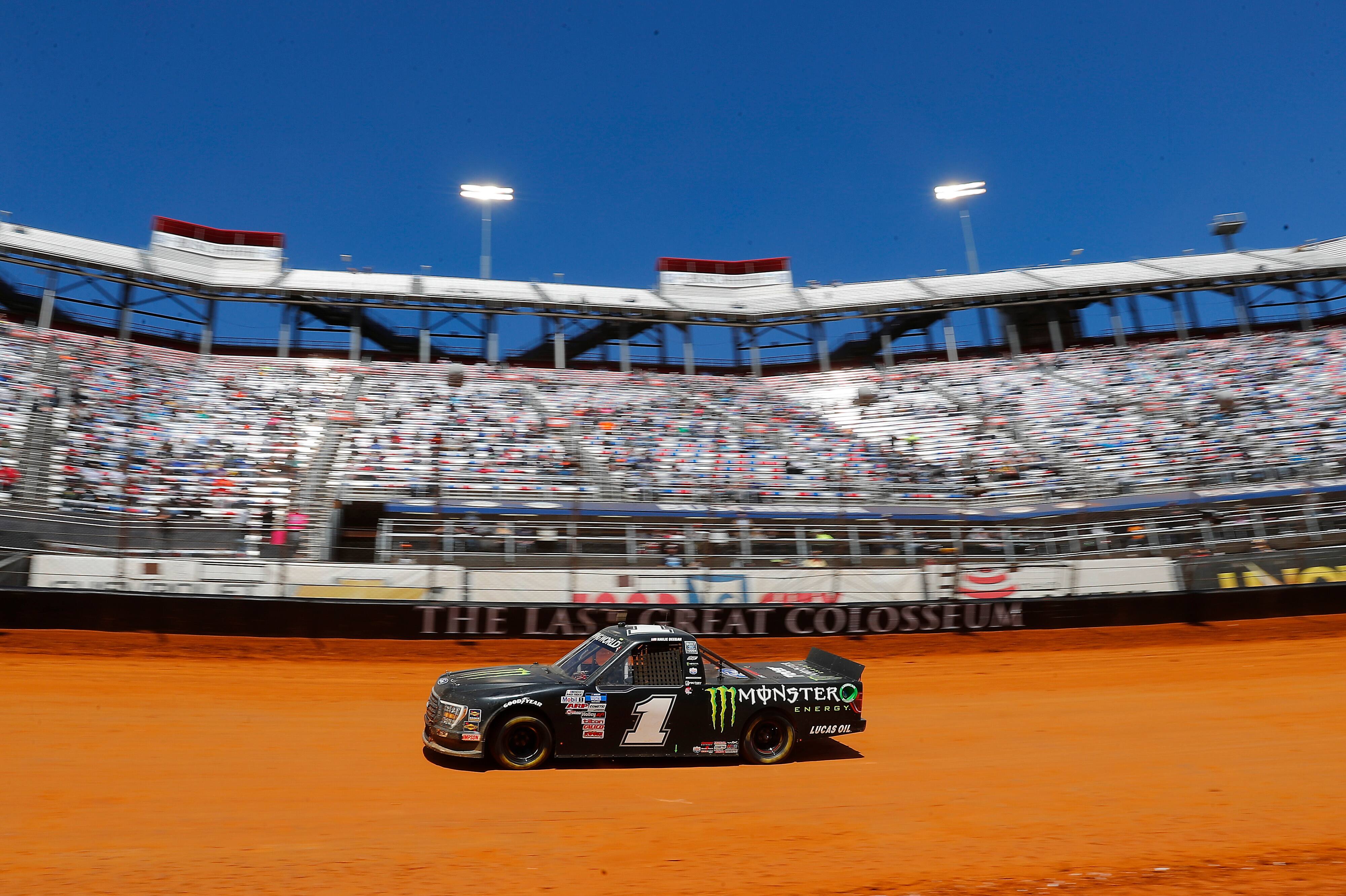 Tanner Gray was 13th, Kevin Harvick 15th and Hailie Deegan 19th. Tanner Gray was 13th, Kevin Harvick 15th and Hailie Deegan 19th.