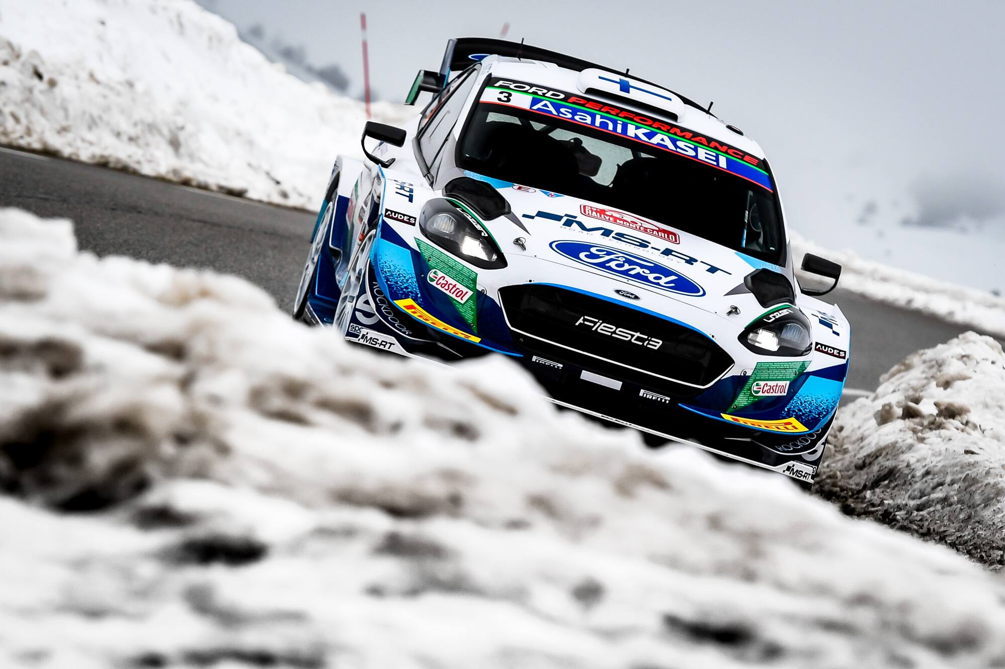 Arctic Rally Finland is the only full-snow event on the World Rally Championship schedule. Arctic Rally Finland is the only full-snow event on the World Rally Championship schedule.