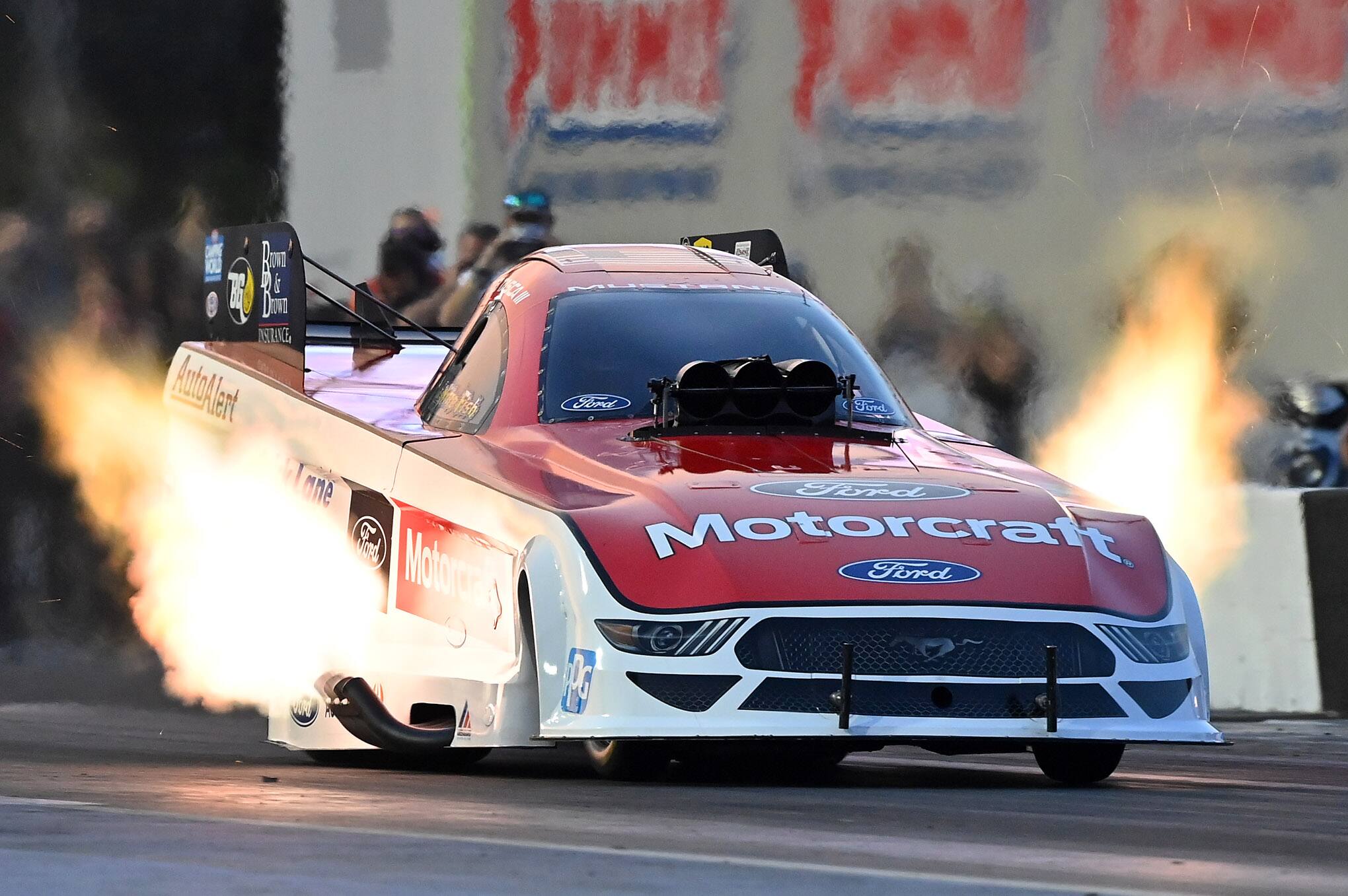 In the NHRA season opener at Gainesville, Florida, Bob Tasca III advanced to the semifinals. In the NHRA season opener at Gainesville, Florida, Bob Tasca III advanced to the semifinals.
