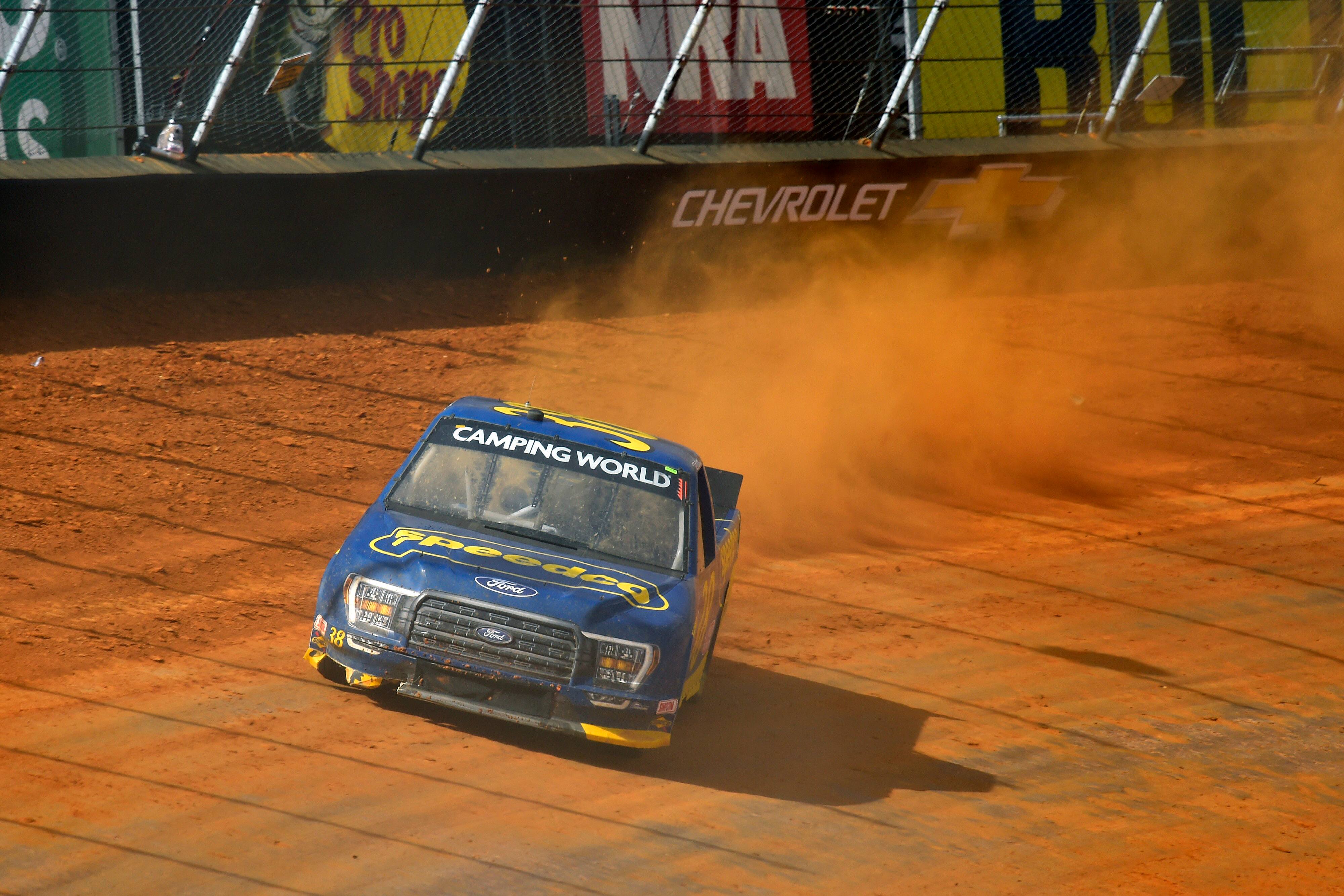 A pair of F-150s were in the top five in the NASCAR truck series, led by Todd Gilliland (fourth). A pair of F-150s were in the top five in the NASCAR truck series, led by Todd Gilliland (fourth).