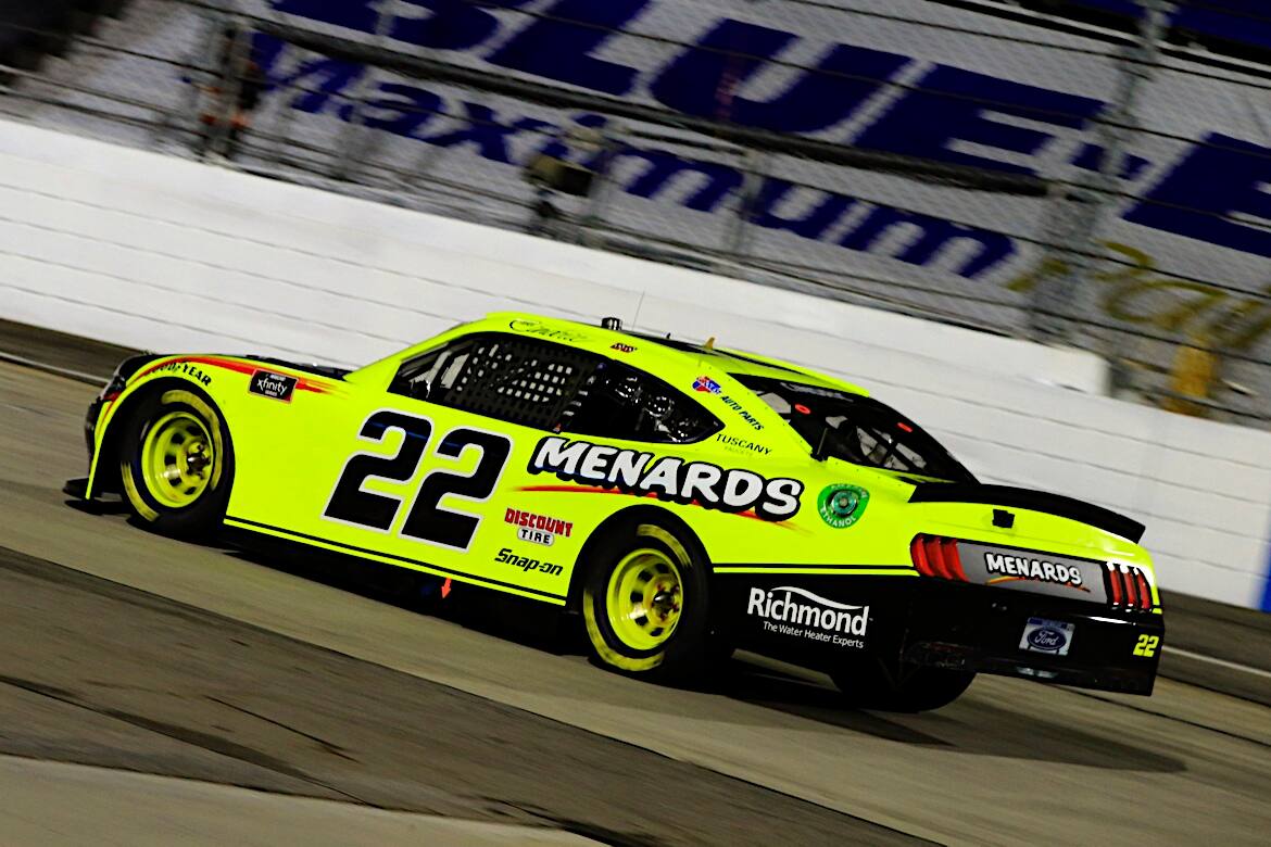Austin Cindric finished sixth to lead Ford in the Xfinity Series race at Martinsville. Austin Cindric finished sixth to lead Ford in the Xfinity Series race at Martinsville.