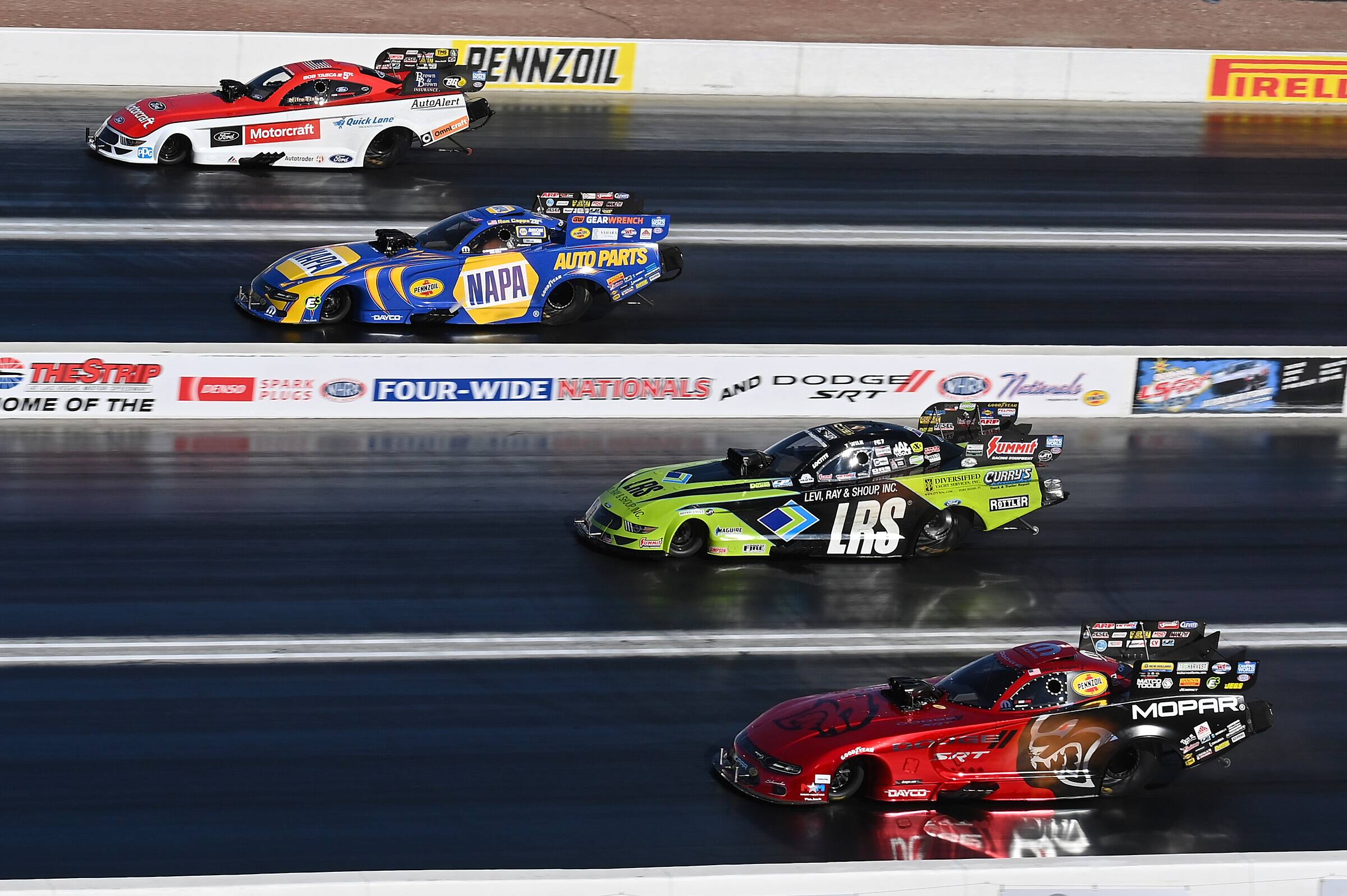 Tim Wilkerson made it to the final matchup as well, placing third at the Four-Wide Nationals. Tim Wilkerson made it to the final matchup as well, placing third at the Four-Wide Nationals.