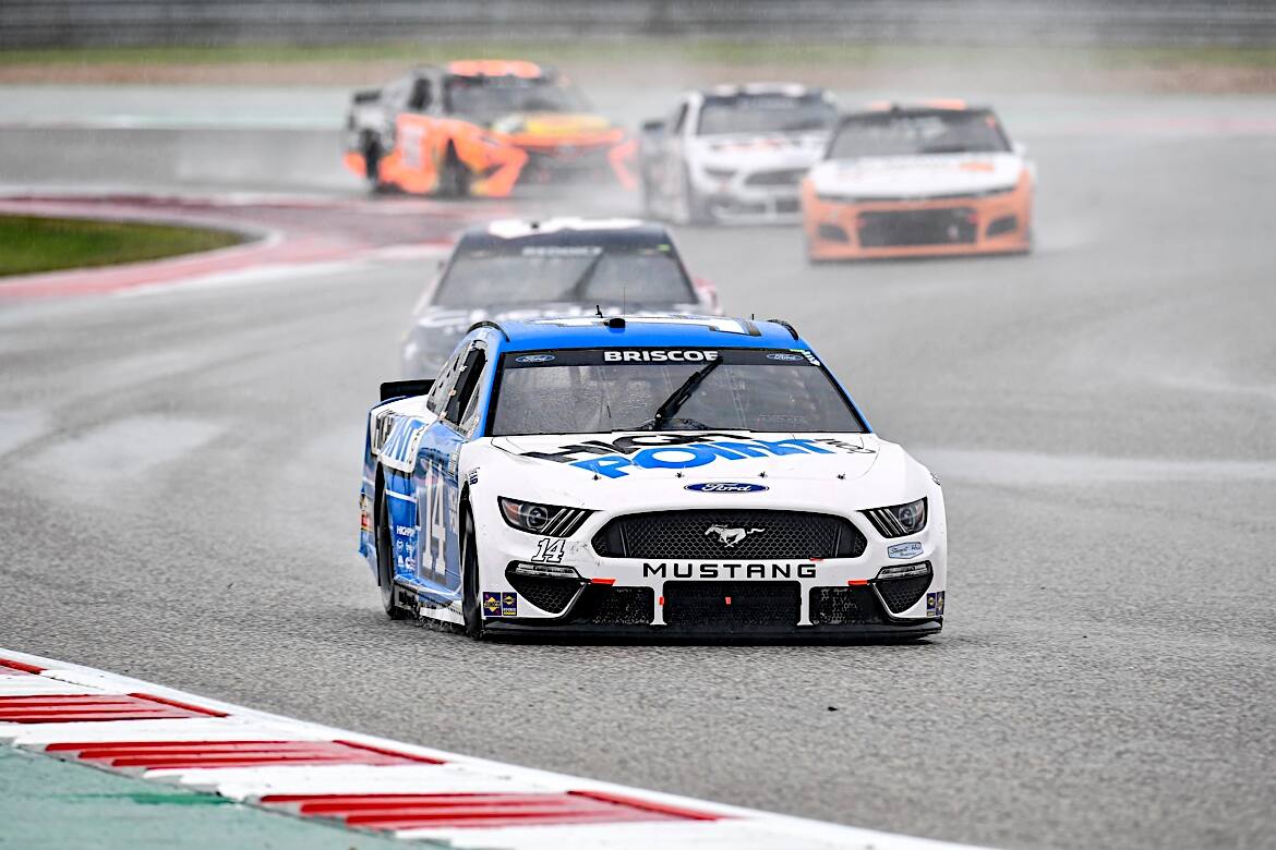 Chase Briscoe (sixth) got his first career top-10 finish, while Michael McDowell was seventh. Chase Briscoe (sixth) got his first career top-10 finish, while Michael McDowell was seventh.