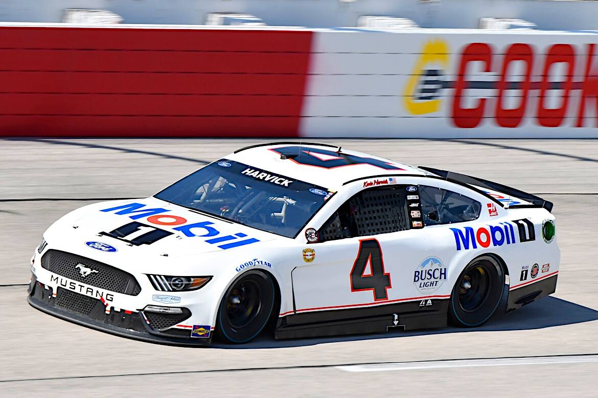 Kevin Harvick (sixth) led four Fords in the top 10 in Sunday’s NASCAR Cup Series race at Darlington. Kevin Harvick (sixth) led four Fords in the top 10 in Sunday’s NASCAR Cup Series race at Darlington.