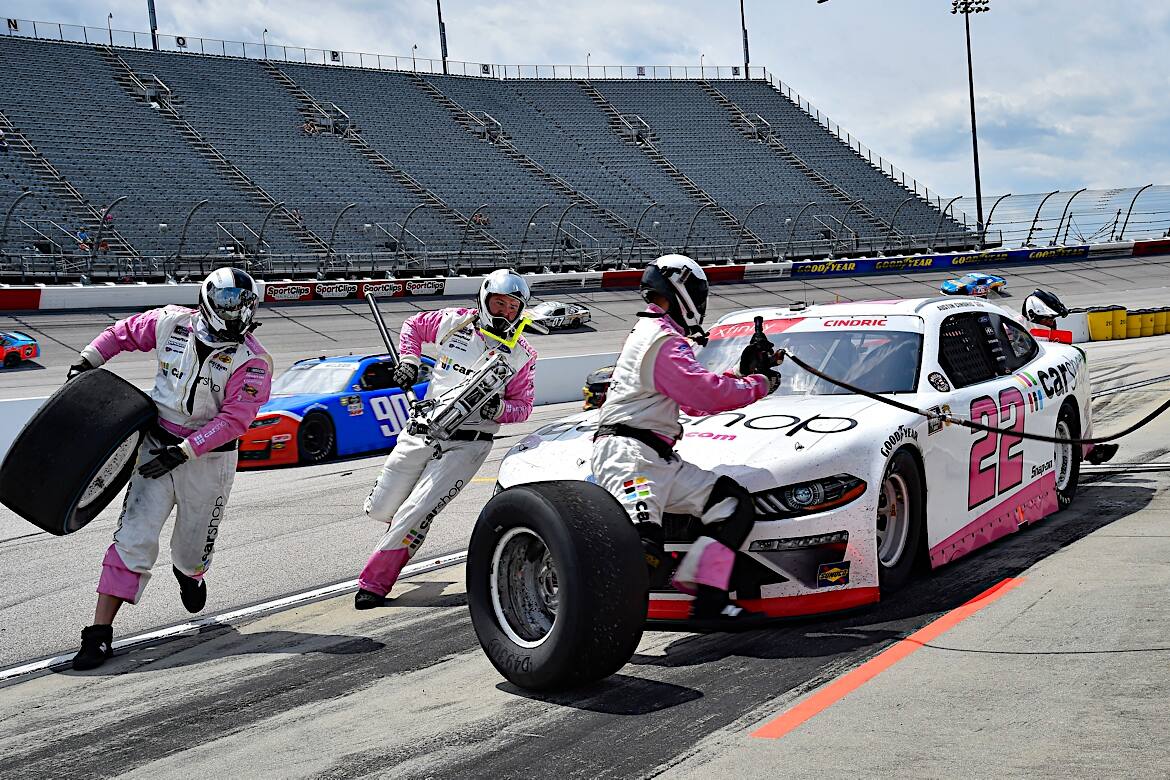Austin Cindric was the Stage 1 winner and led 34 laps. Austin Cindric was the Stage 1 winner and led 34 laps.