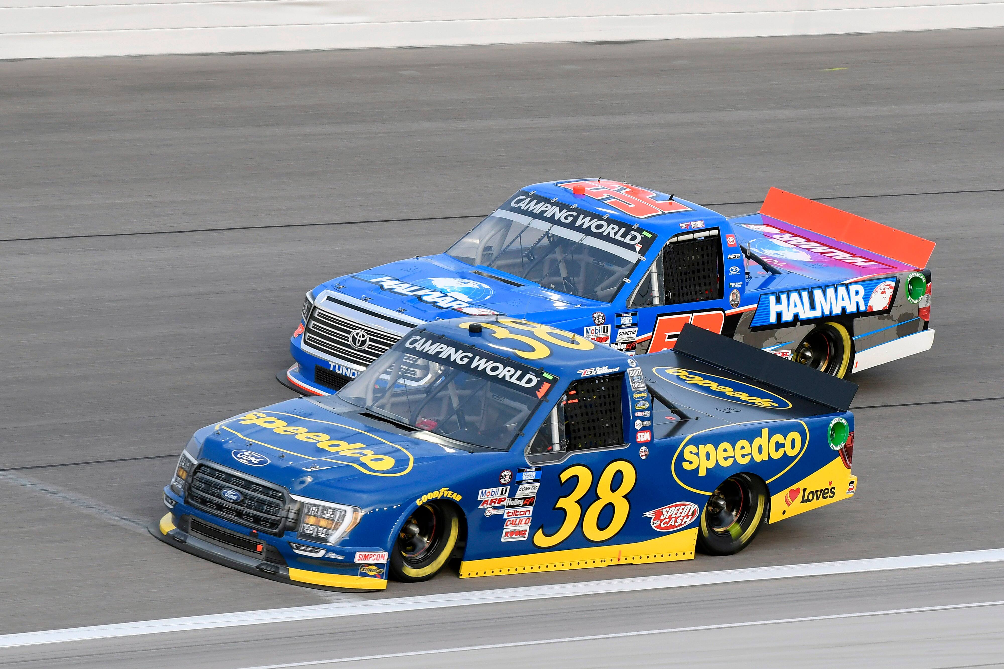 Todd Gilliland’s sixth-place finish led all F-150s in the NASCAR Camping World Truck Series. Todd Gilliland’s sixth-place finish led all F-150s in the NASCAR Camping World Truck Series.