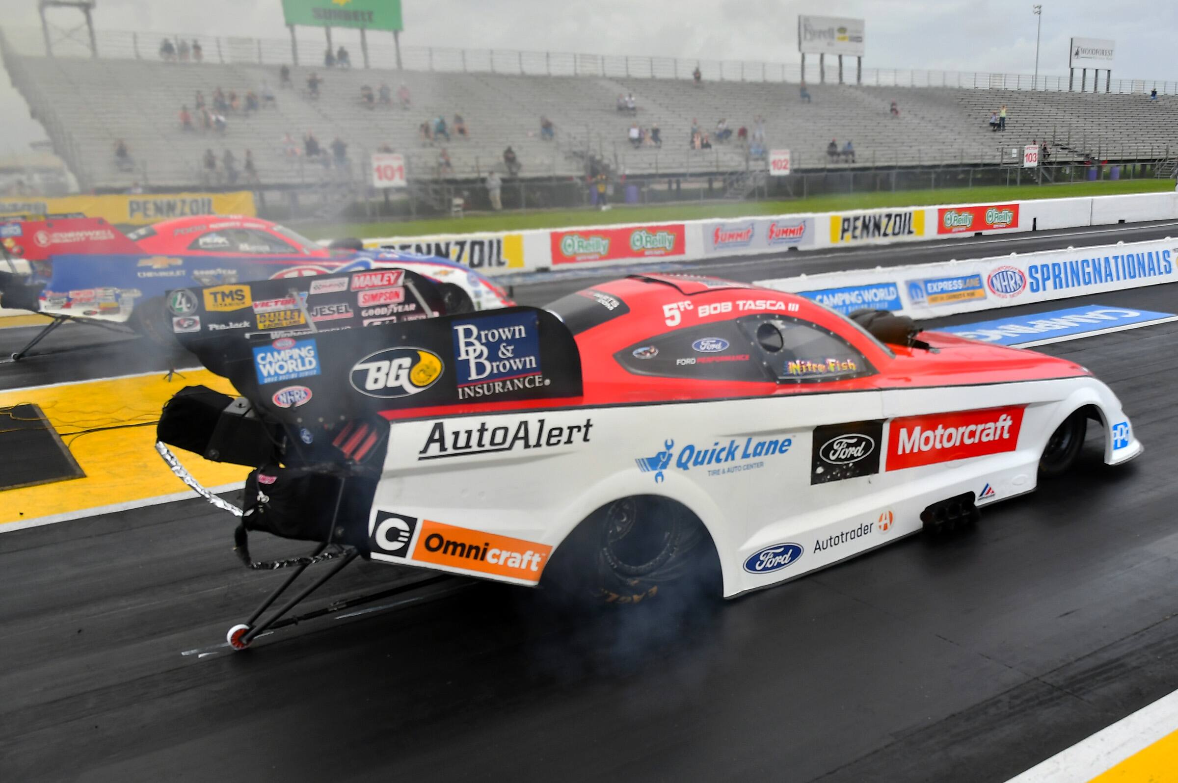 Tasca missed the finals by just 0.04 seconds. He qualified first, while Wilkerson was seventh. Tasca missed the finals by just 0.04 seconds. He qualified first, while Wilkerson was seventh.
